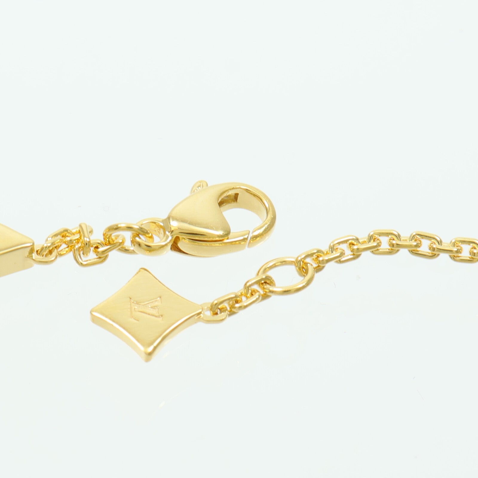 LOUIS VUITTON 18K黃金Idylle Blossom Monogram鑽石手鏈