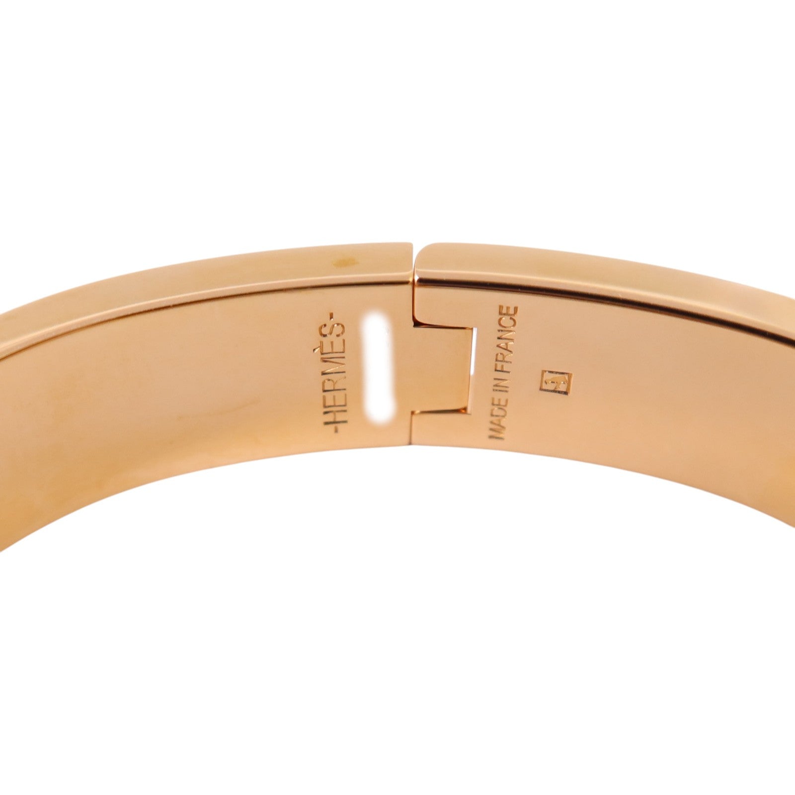 HERMES 金屬/琺瑯Clic H Bracelet金扣手鏈