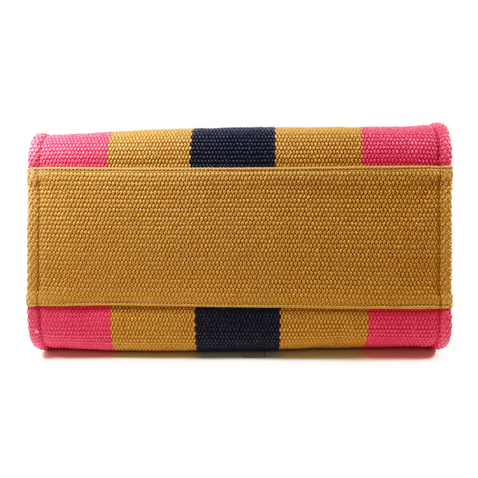 CHANEL Raffia Striped Straw Raffia Deauville Tote金扣手挽肩背兩用袋
