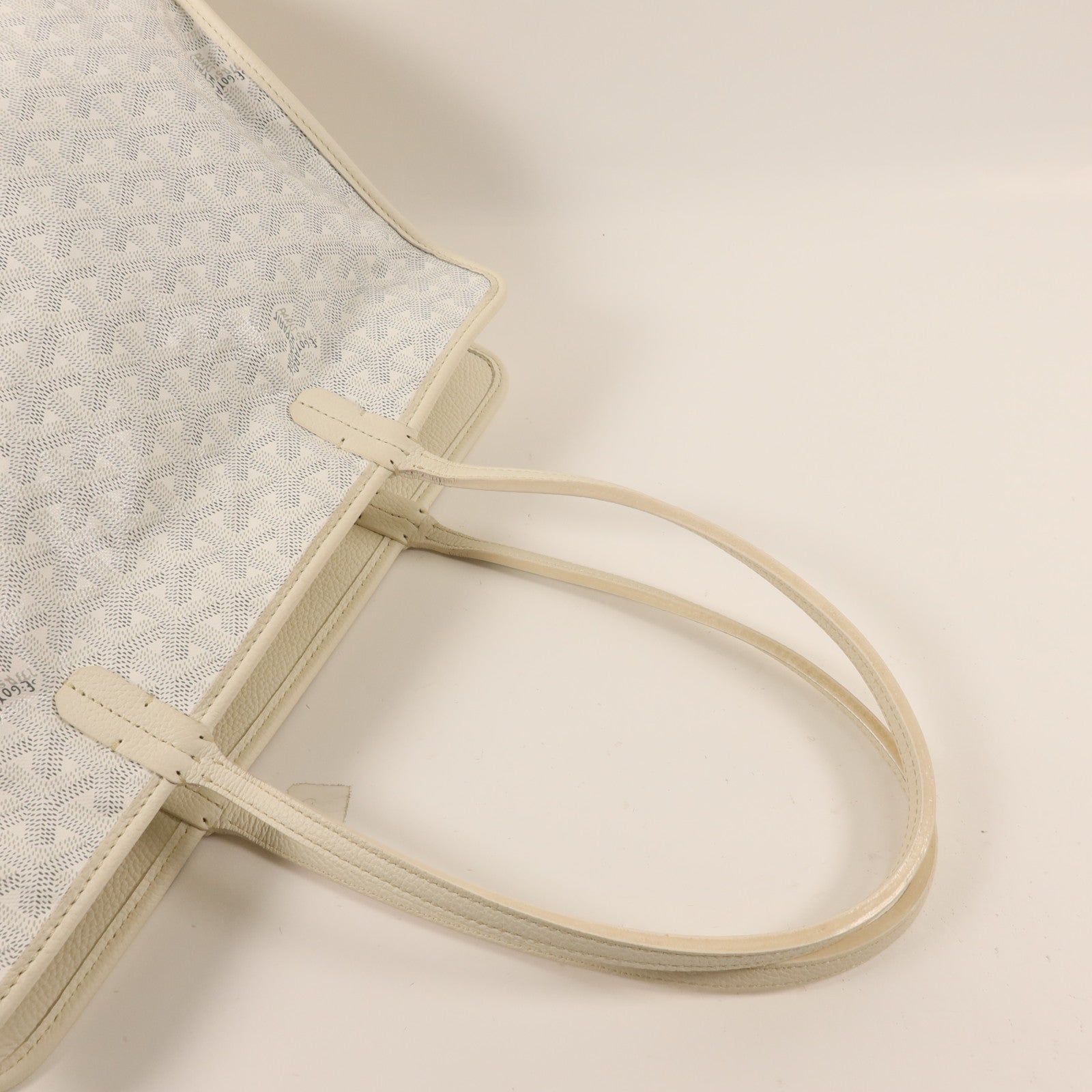 GOYARD 牛皮皮革Sac Hardy PM銀扣手挽袋