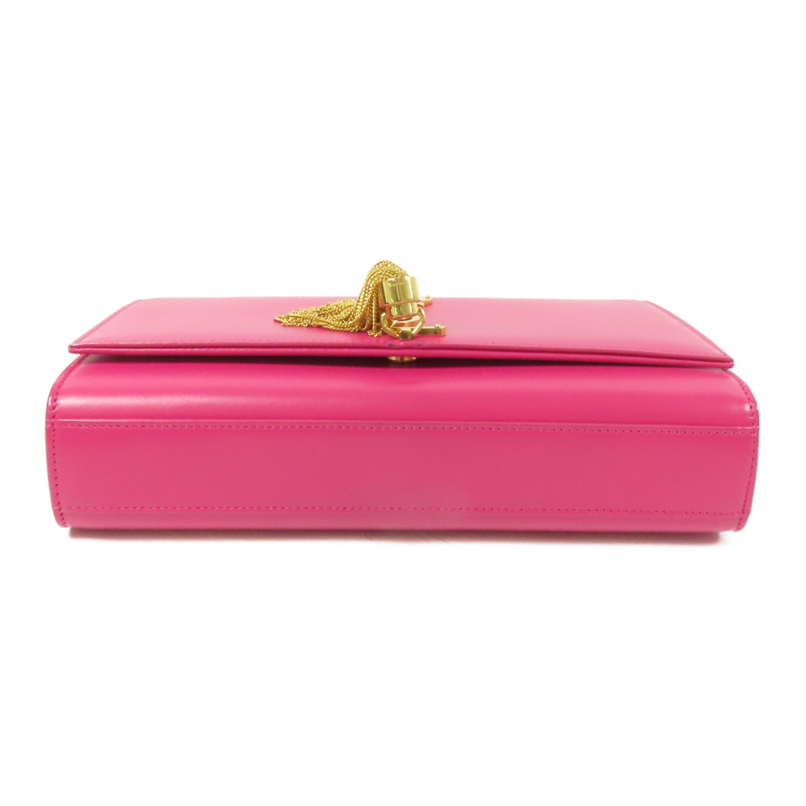 SAINT LAURENT 牛皮皮革Kate金扣鏈帶肩背袋