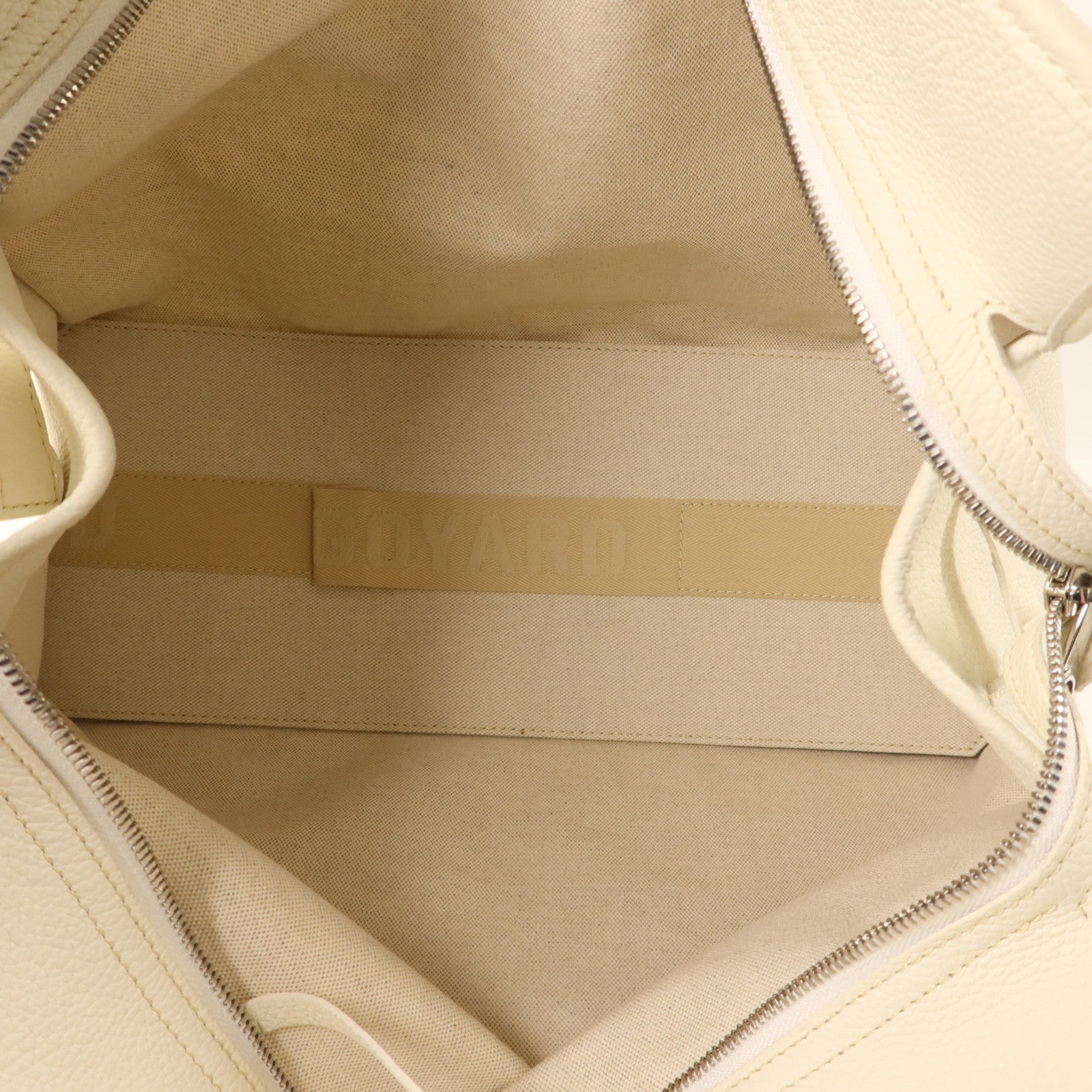 GOYARD 牛皮皮革Sac Hardy PM銀扣手挽袋