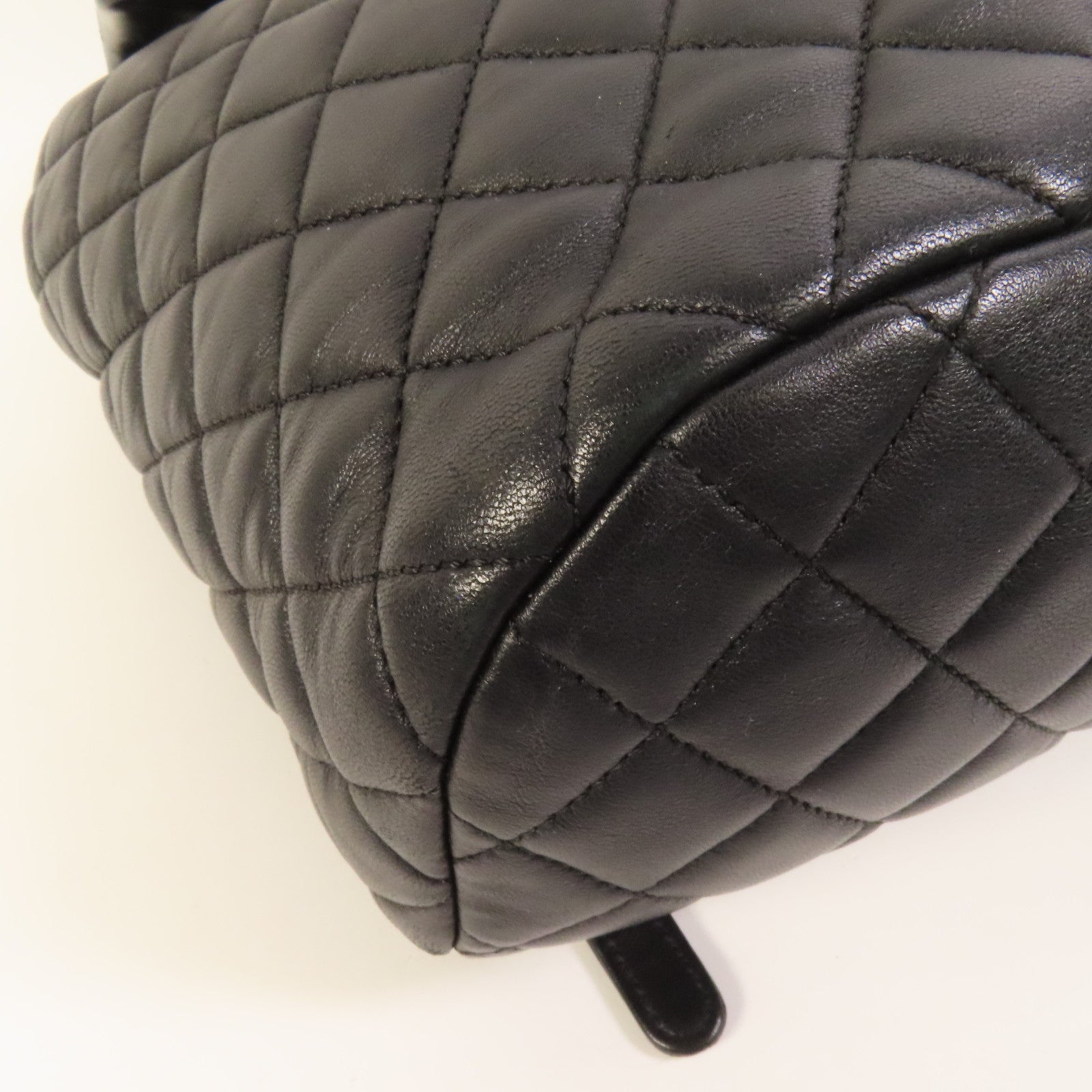 CHANEL 【激減優惠】羊皮皮革Backpack金扣背包