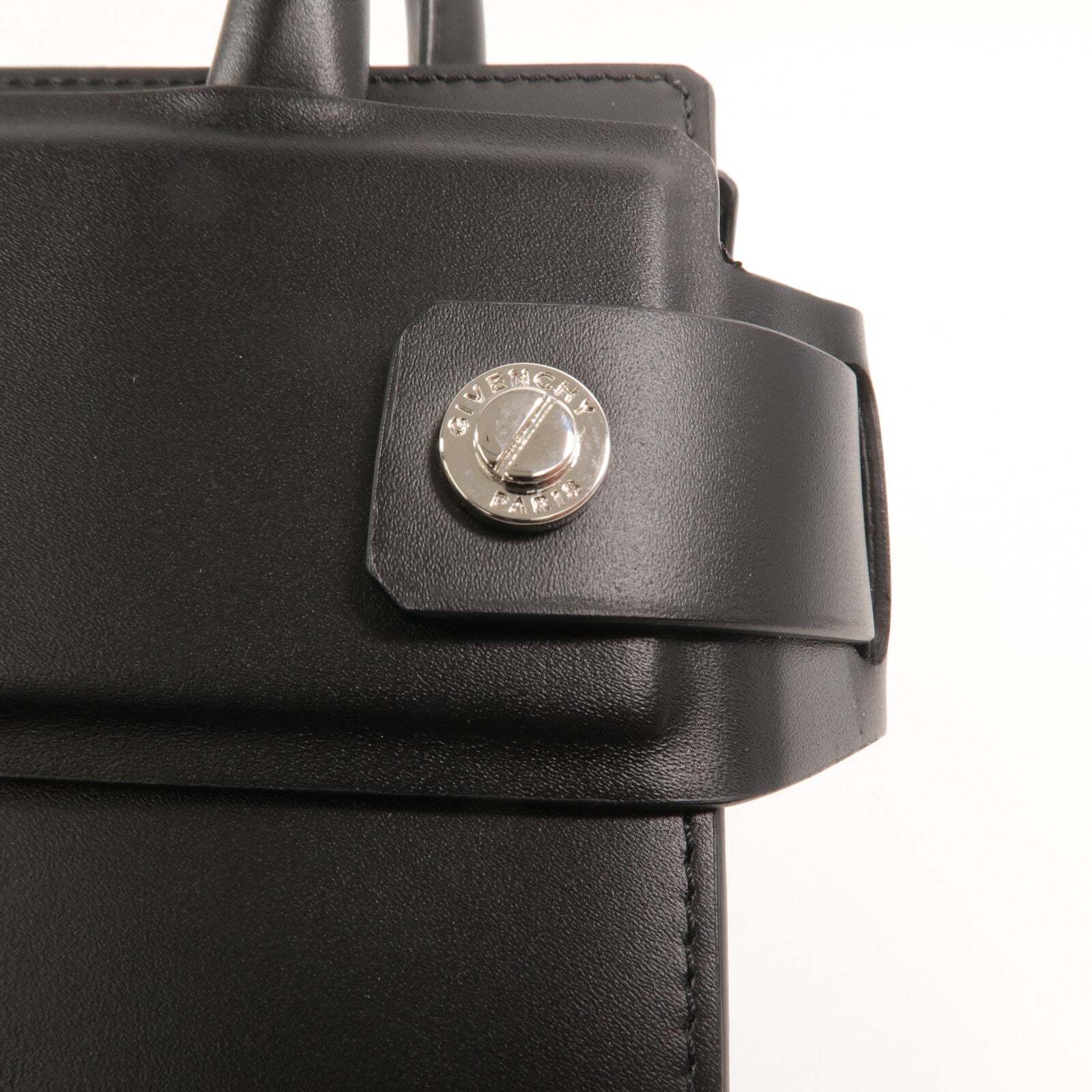 GIVENCHY 牛皮皮革Mini Horizon手挽肩背兩用袋