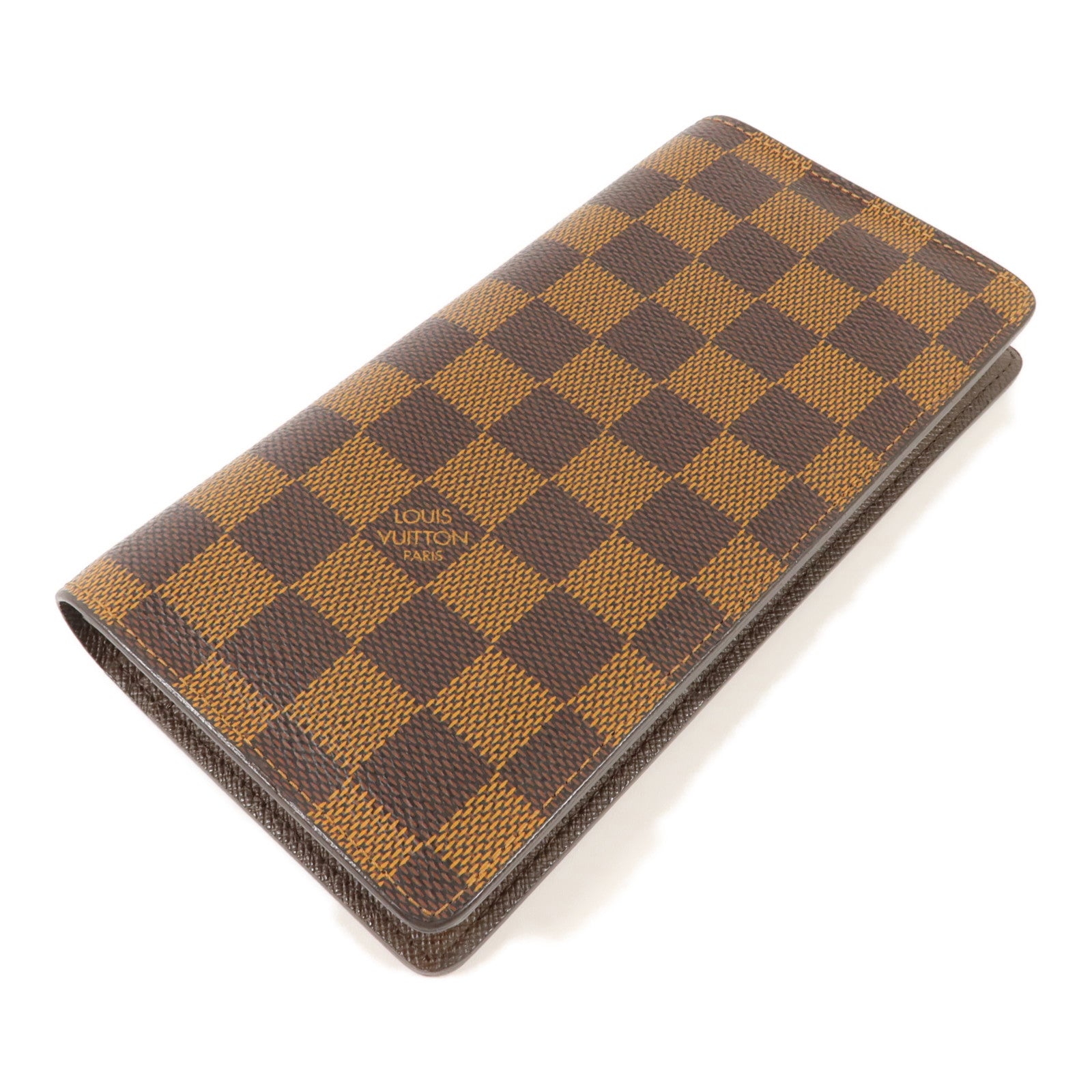 LOUIS VUITTON Damier Portefeuille Brazza Long Wallet長錢包