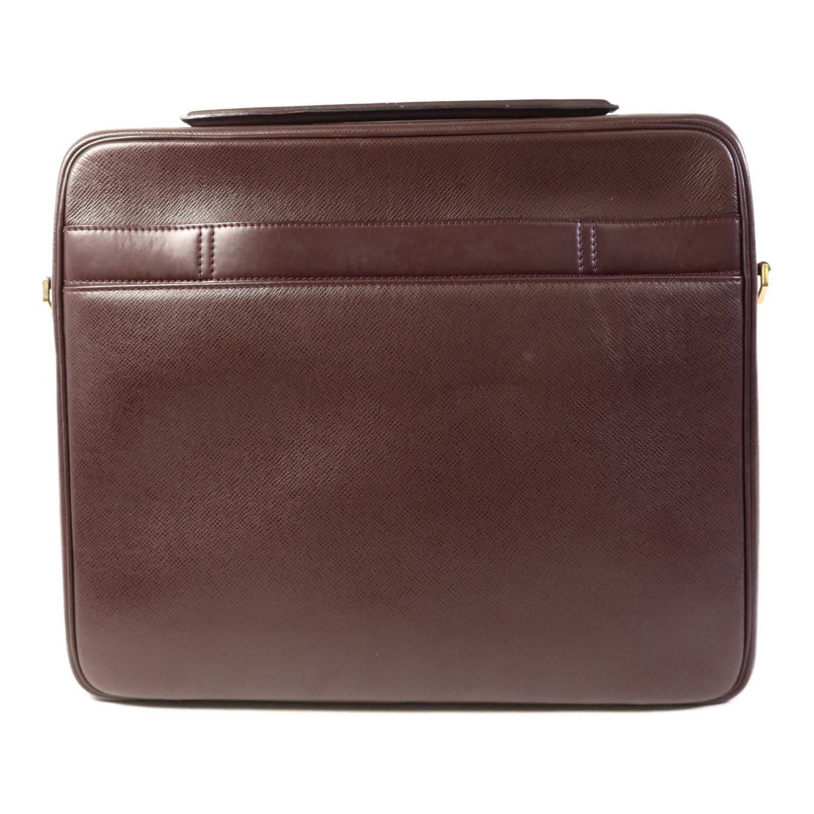 LOUIS VUITTON Taiga Porto Ordinatur Odessa金扣手挽肩背兩用袋