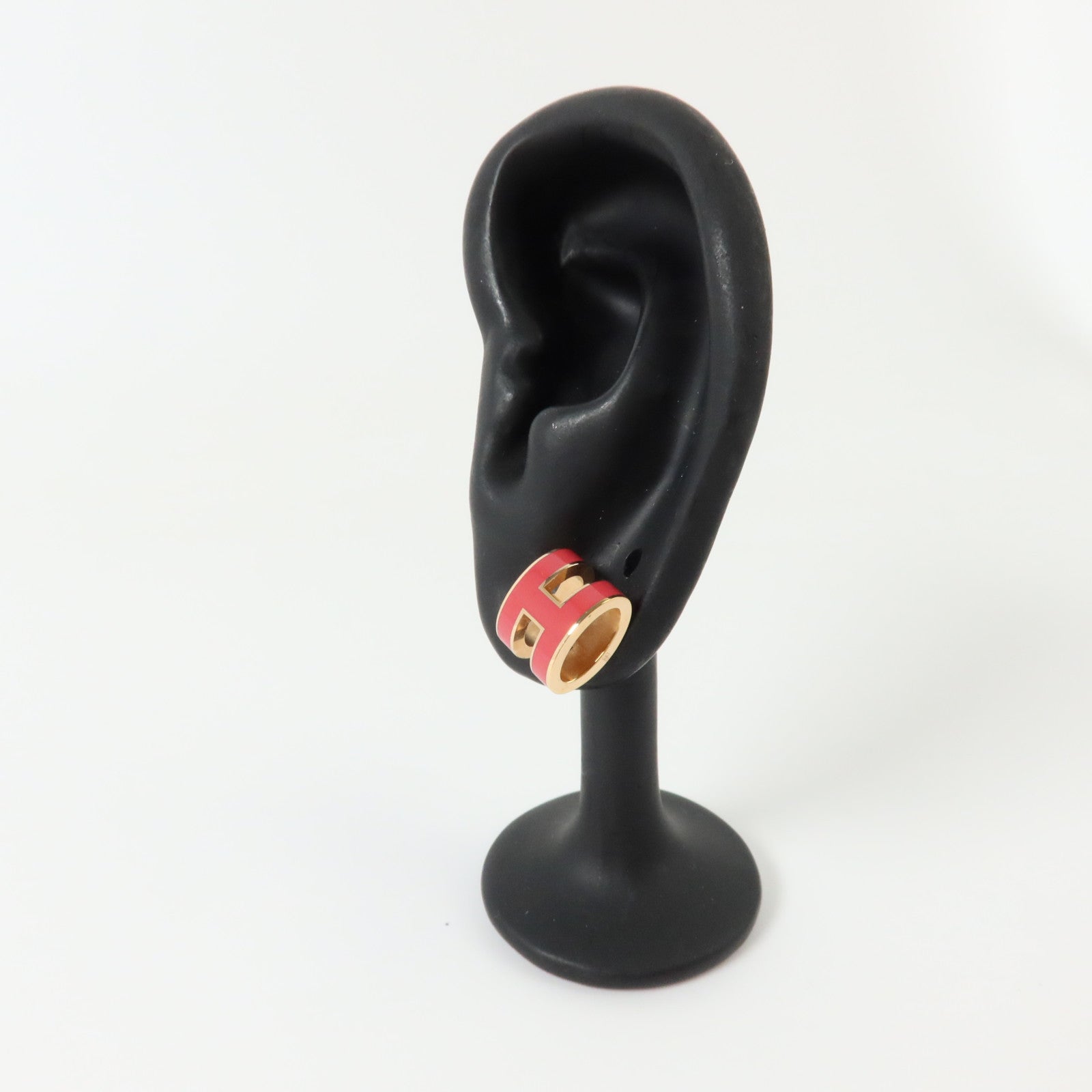 HERMES 金屬/琺瑯Pop H Earrings耳環