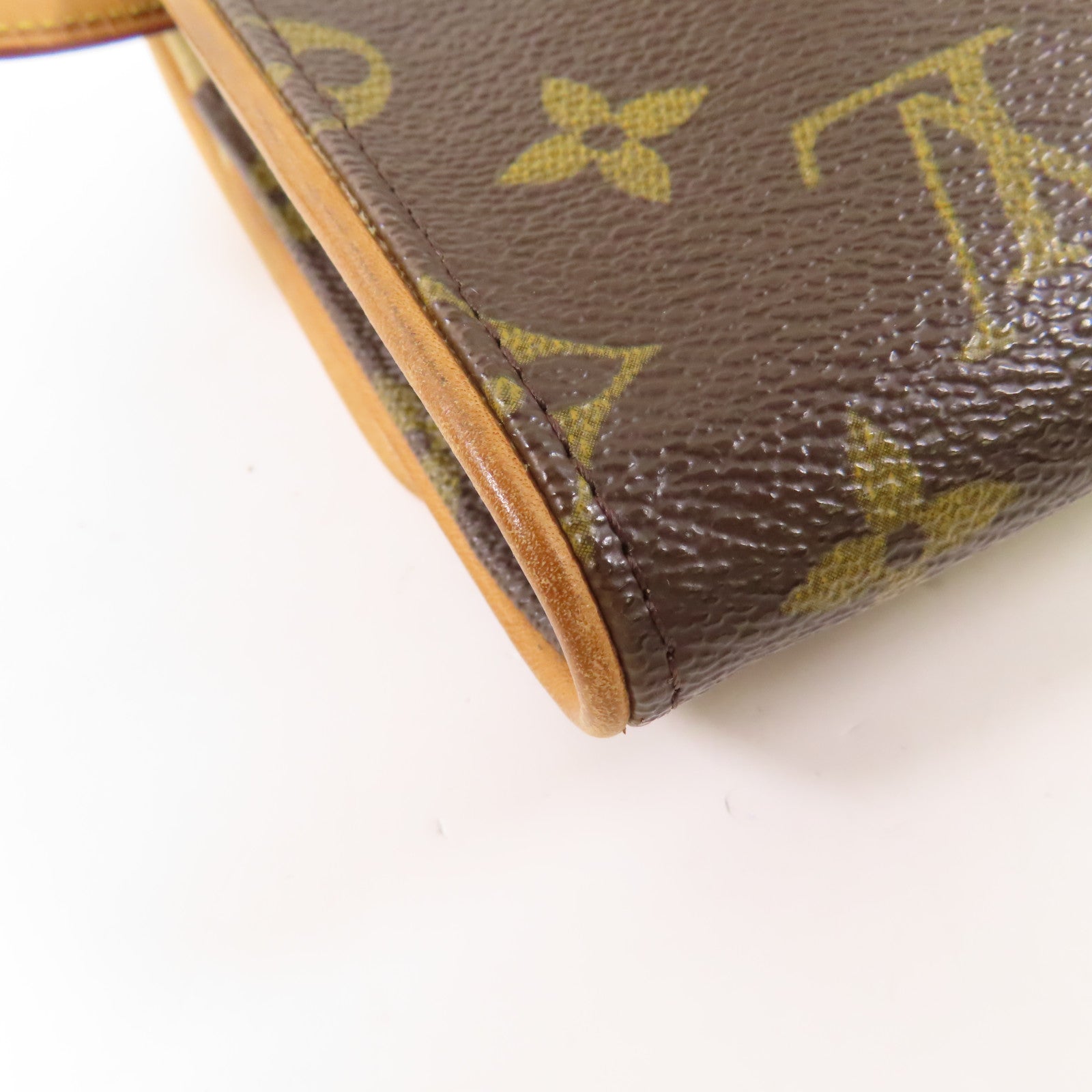 LOUIS VUITTON Monogram Pochette Twin GM金扣肩背袋