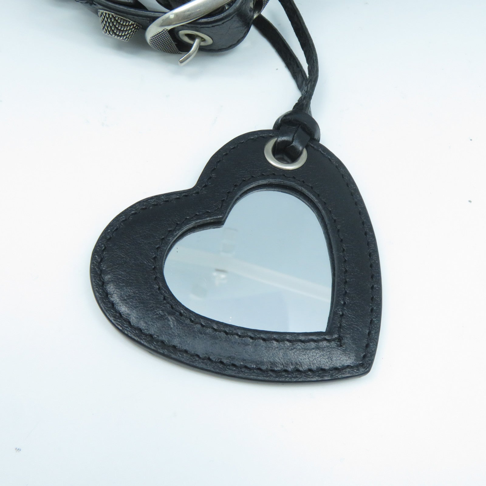 BALENCIAGA 羊皮皮革Le Cagole XS Shoulder Bag銀扣肩背袋黑色