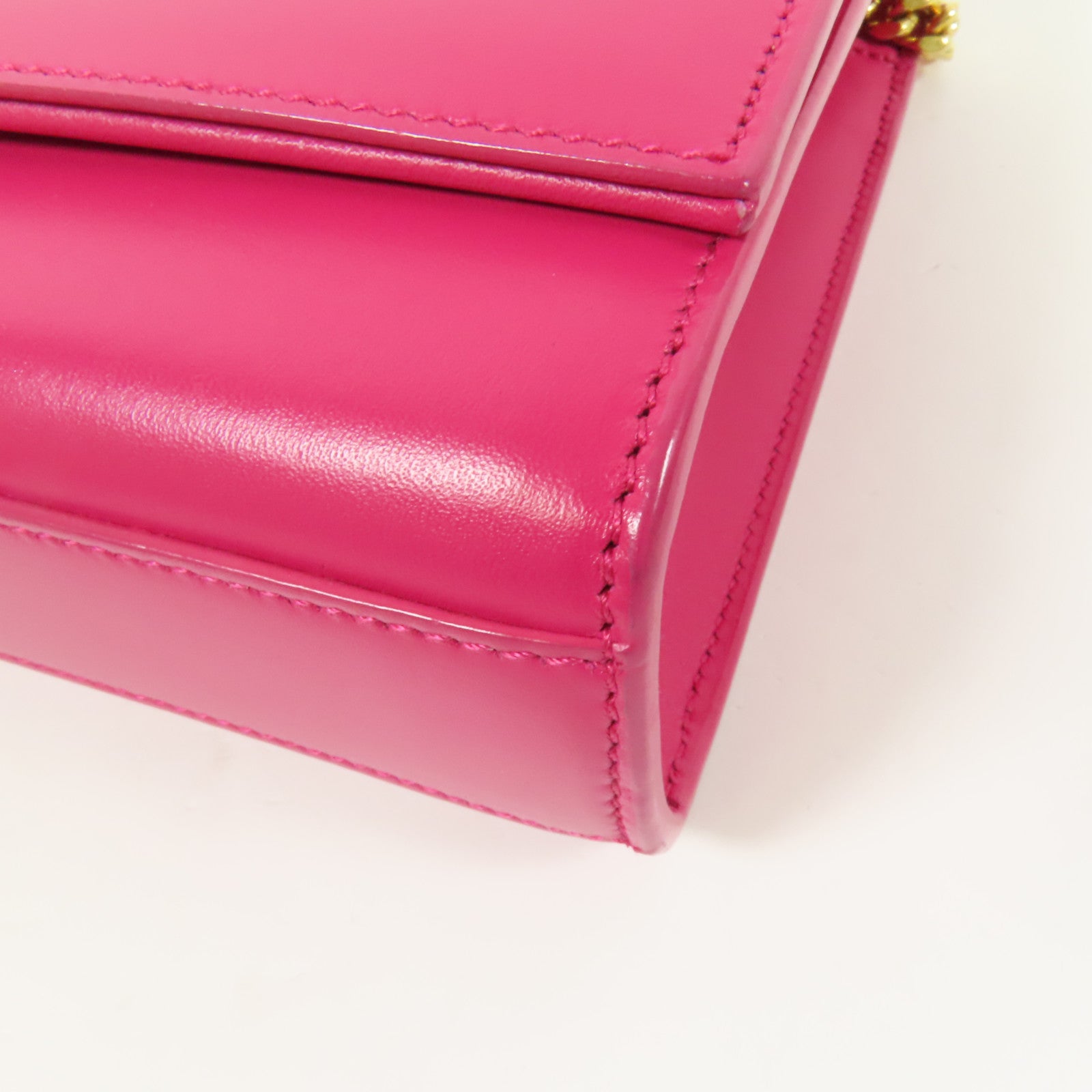 SAINT LAURENT 牛皮皮革Kate金扣鏈帶肩背袋