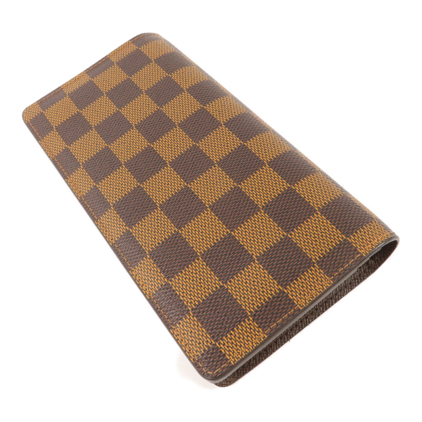 LOUIS VUITTON Damier Portefeuille Brazza Long Wallet長錢包