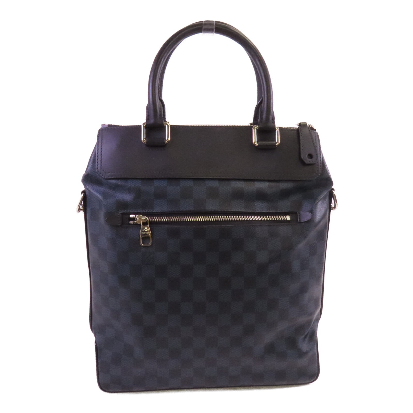 LOUIS VUITTON Damier Cobalt Greenwich手挽肩背兩用袋