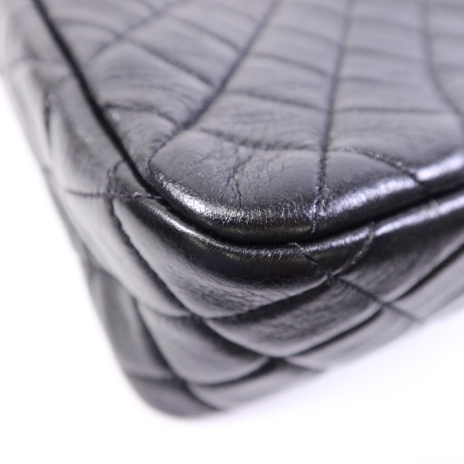 CHANEL 牛皮皮革Shoulder Bag鏈帶肩背袋