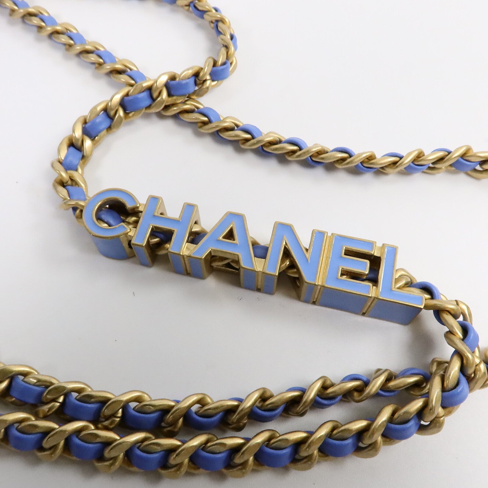 CHANEL 羊皮皮革Chain Shoulder Bag鏈帶肩背袋