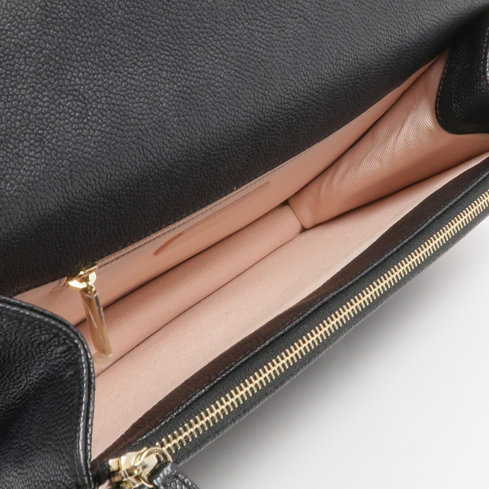 CHANEL 【激減優惠】牛皮皮革Chain Shoulder金扣鏈帶肩背袋