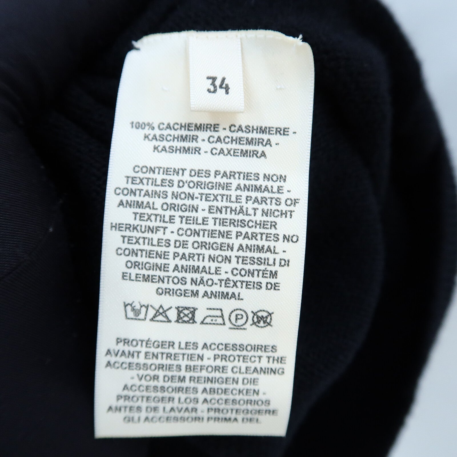 HERMES Cashmere Asymmetric Knit Dress連身裙