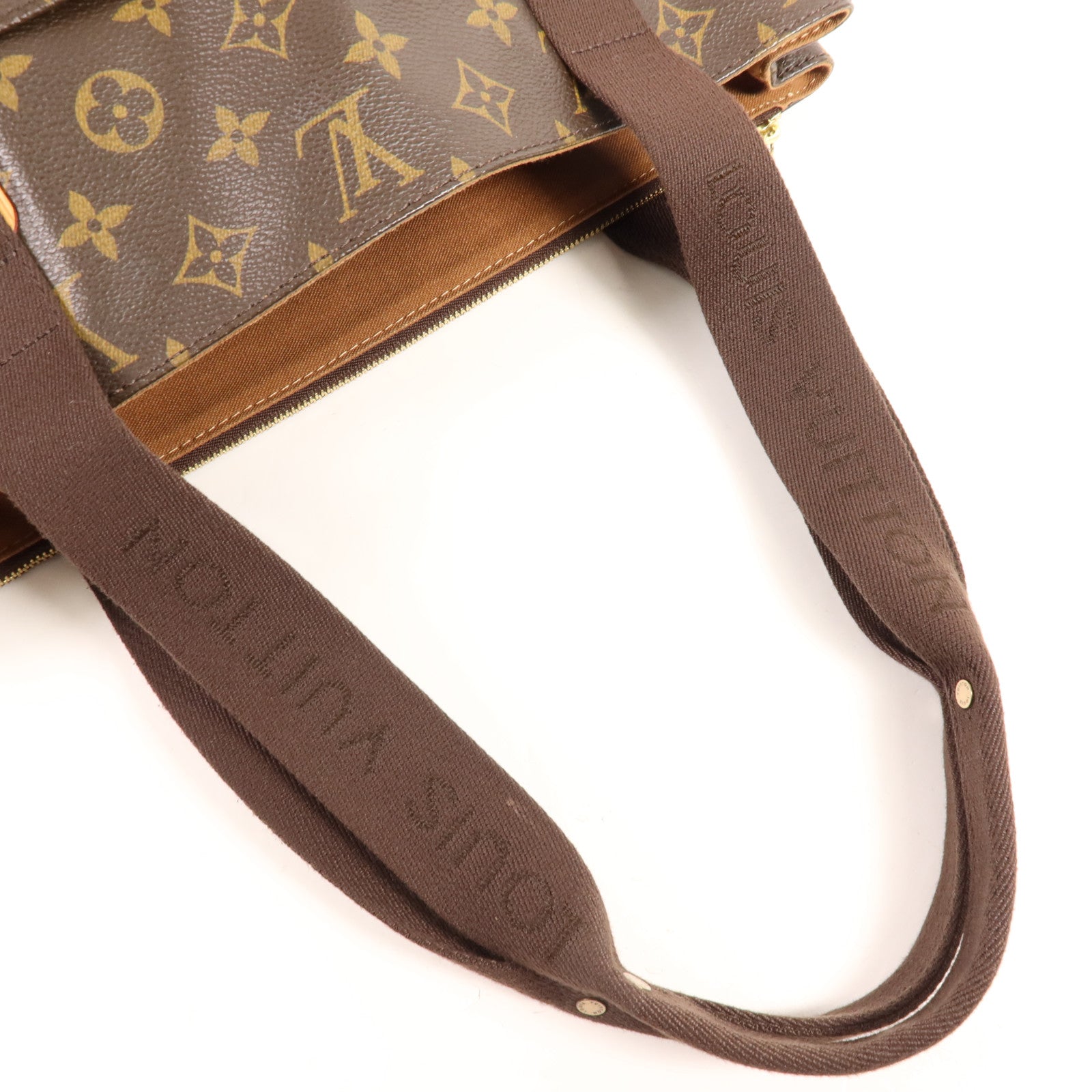 LOUIS VUITTON Monogram Cabas Beaubourg金扣肩背袋