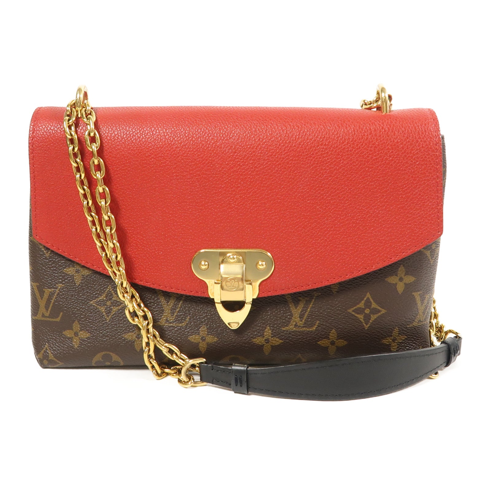 LOUIS VUITTON Monogram Saint Placide金扣肩背袋