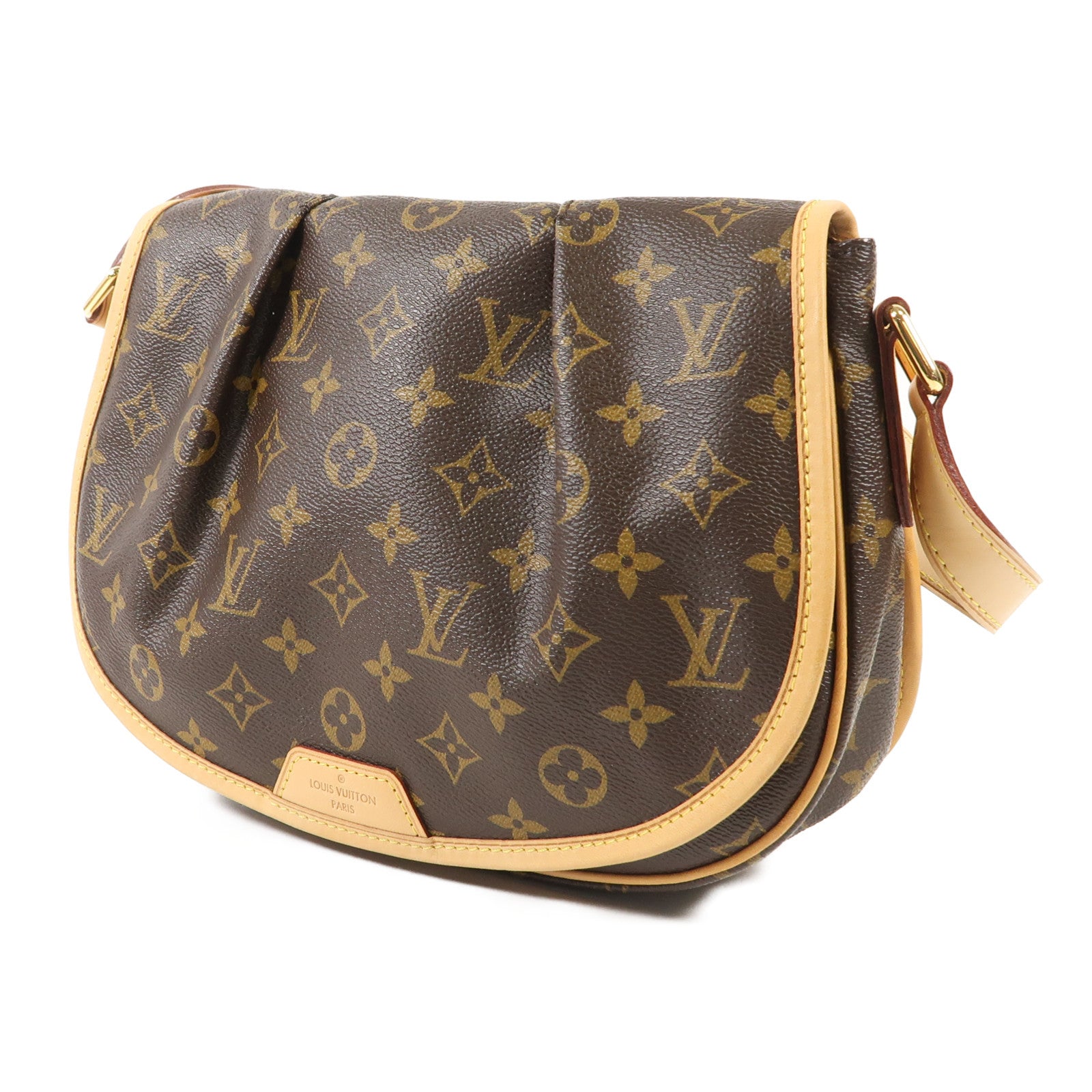 LOUIS VUITTON Monogram Menilmontant PM金扣肩背袋