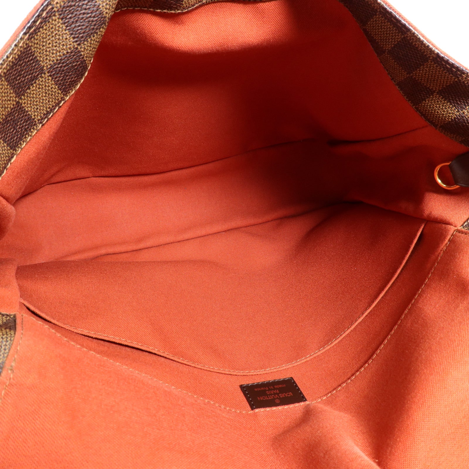 LOUIS VUITTON Damier Bastille金扣肩背袋