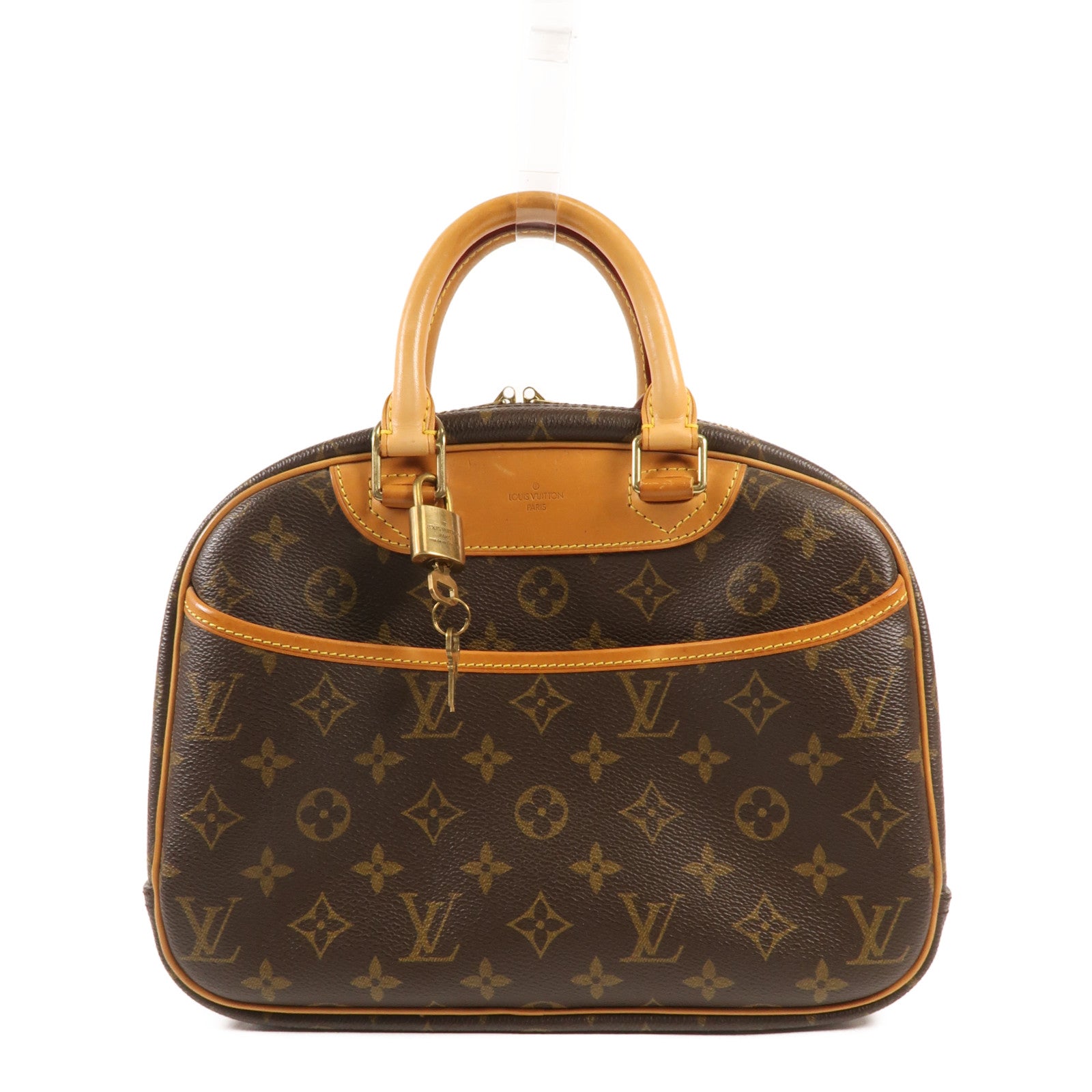 LOUIS VUITTON Monogram Trouville金扣手挽袋