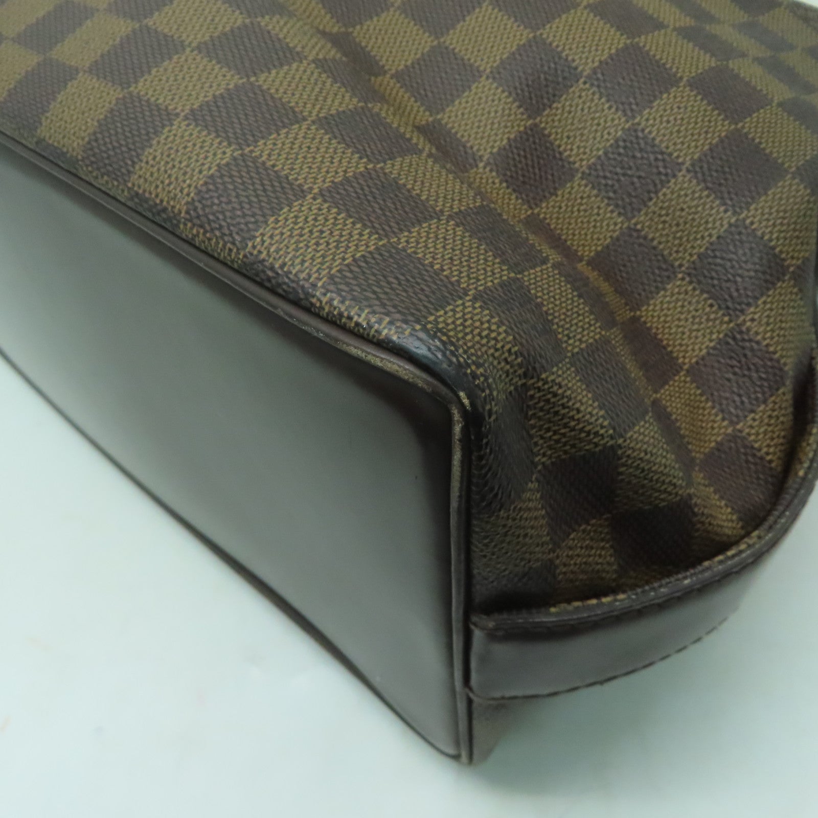 LOUIS VUITTON **【激減優惠】Damier Chelsea金扣肩背袋啡色