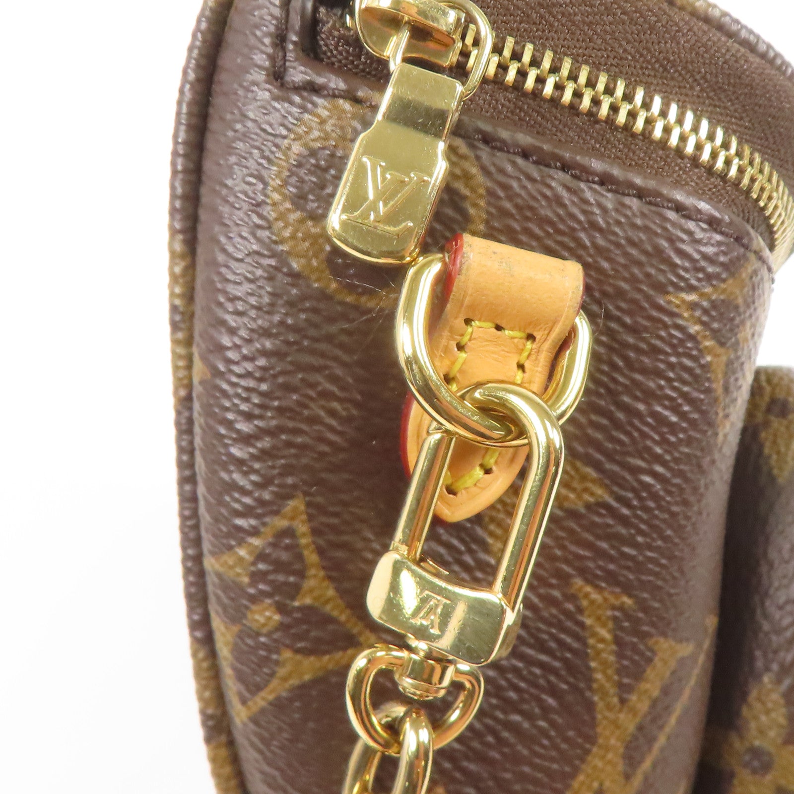 LOUIS VUITTON Monogram Mini Bumbag金扣手挽肩背兩用袋