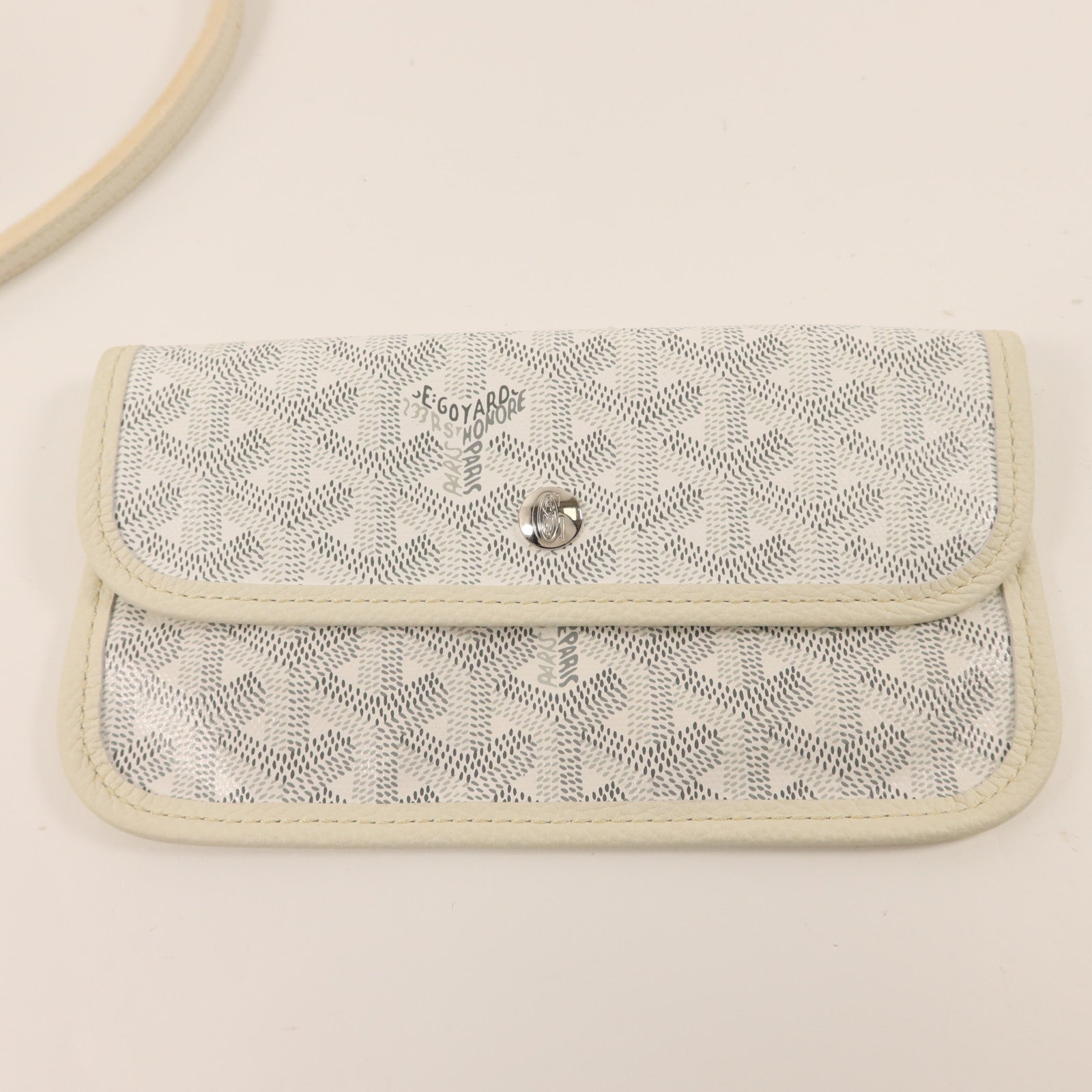 GOYARD 【激減優惠】牛皮皮革Sac Hardy PM銀扣手挽袋