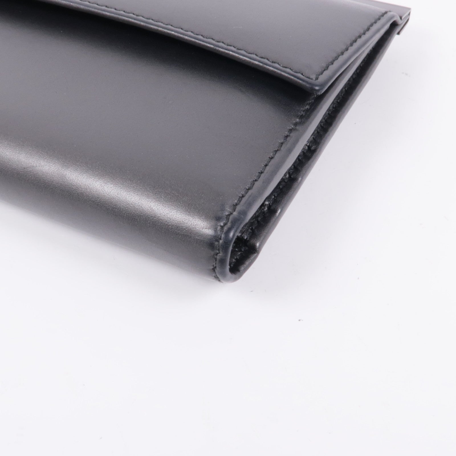 GUCCI GG Wallet Wallet Calfskin Leather Brown