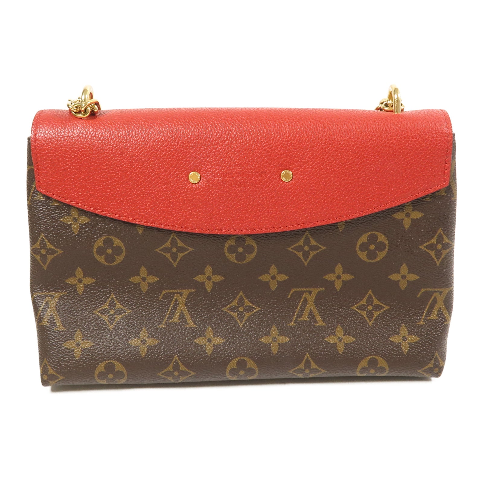 LOUIS VUITTON Monogram Saint Placide金扣肩背袋
