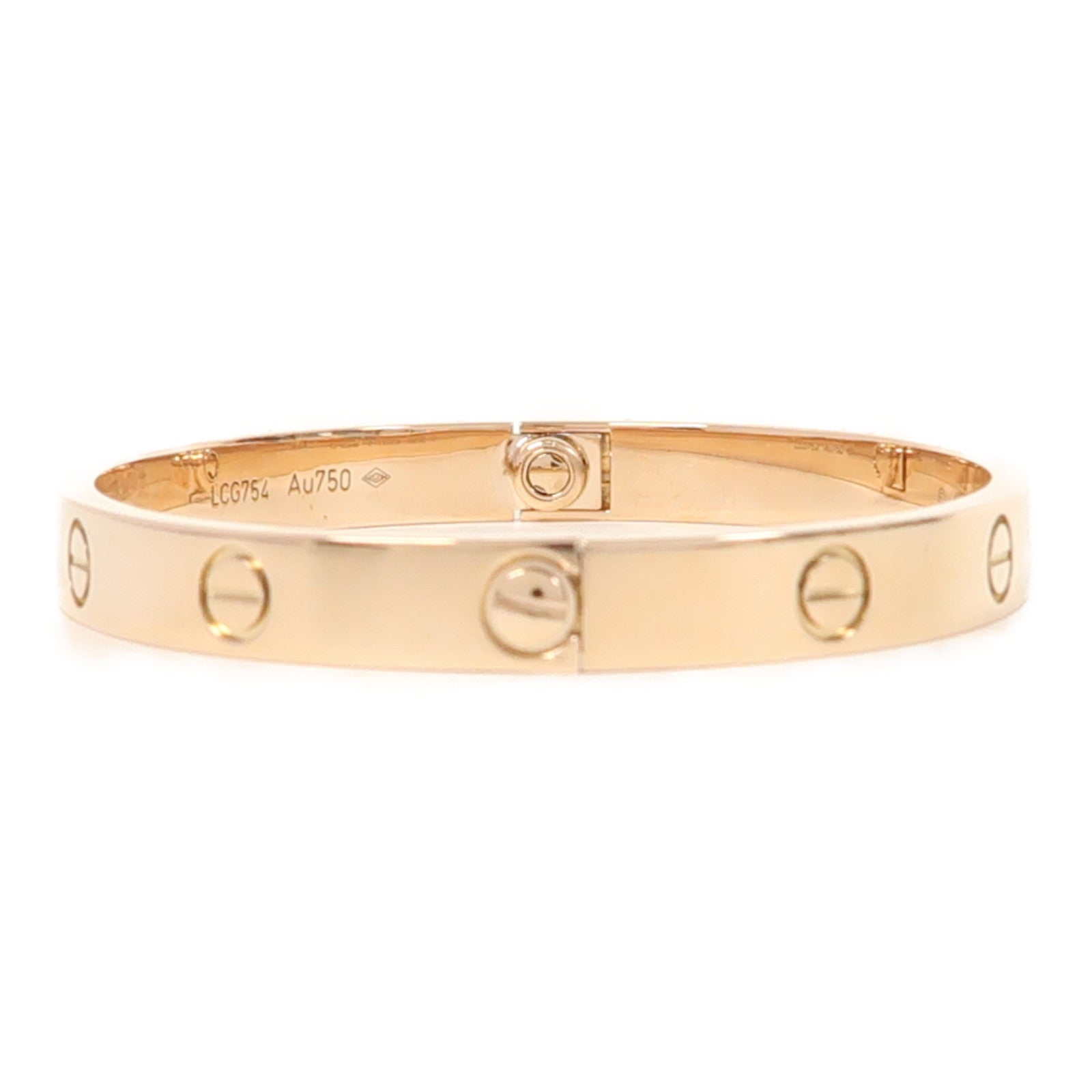 CARTIER 18K玫瑰金Love Bracelet手鐲