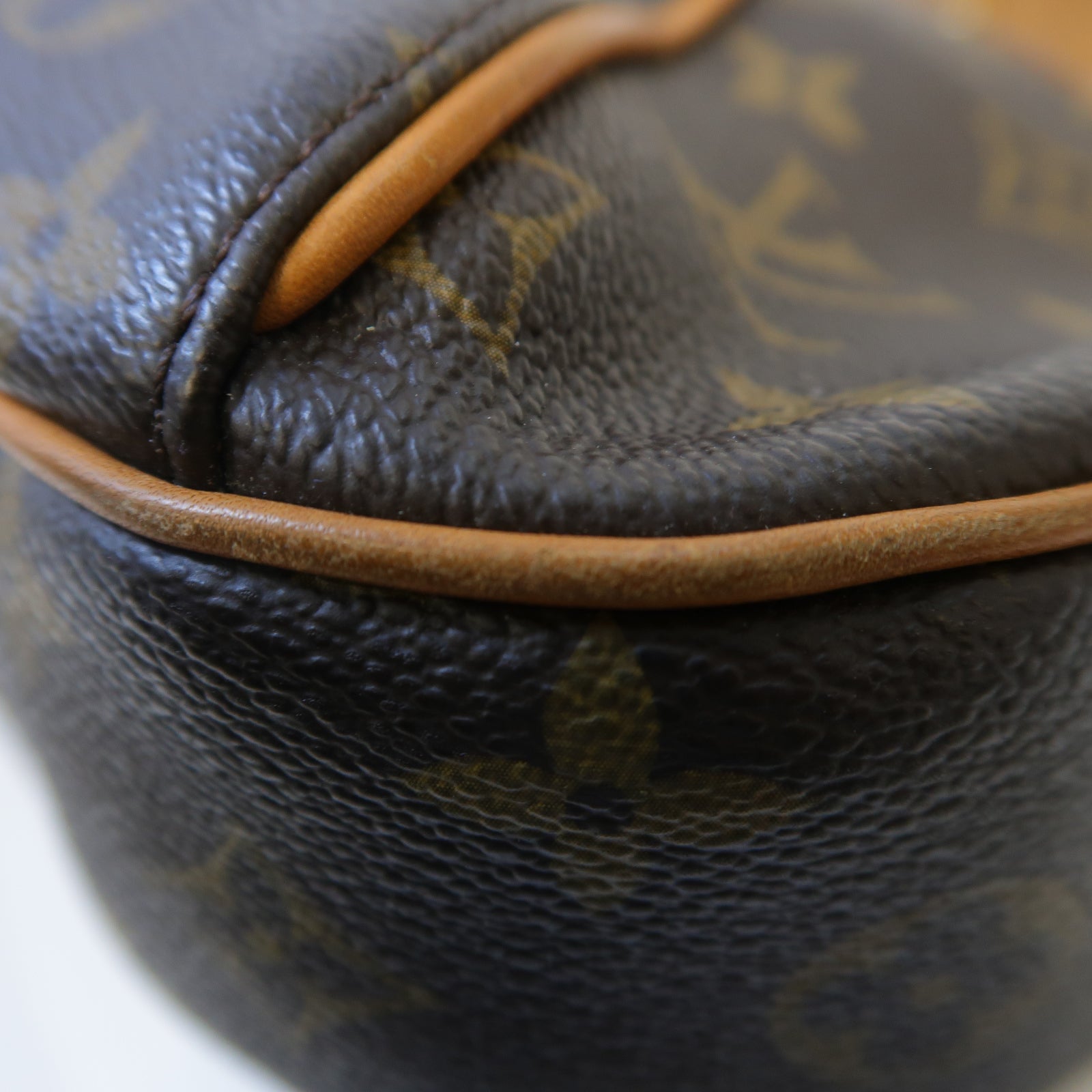 LOUIS VUITTON 【激減優惠】Monogram Thames GM金扣肩背袋啡色