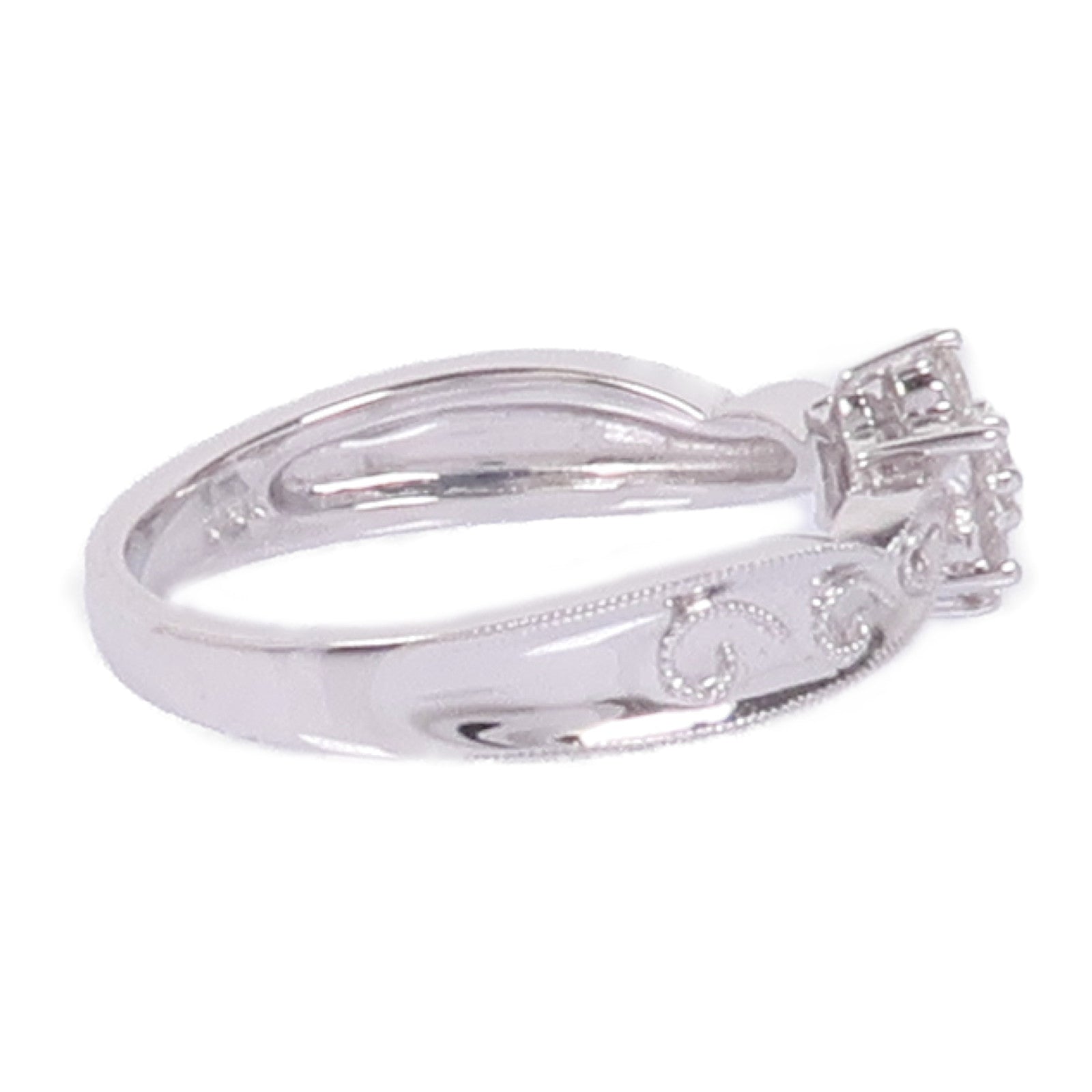 JEWELRY 18K白金Diamond Ring鑽石戒指US#5.75