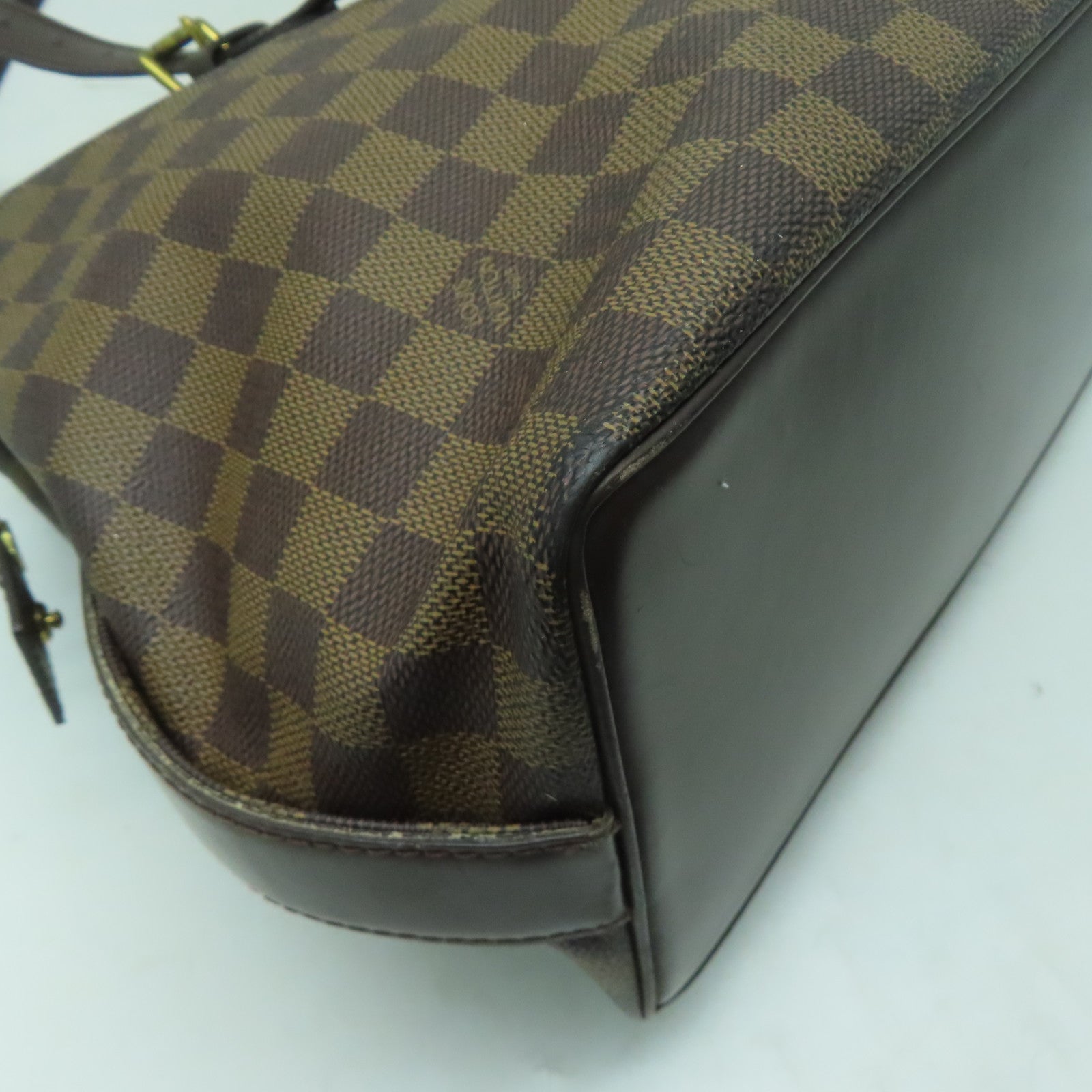LOUIS VUITTON **【激減優惠】Damier Chelsea金扣肩背袋啡色