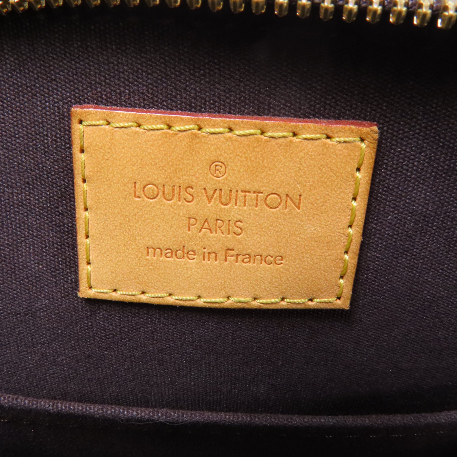 LOUIS VUITTON Vernis Alma BB金扣手挽肩背兩用袋