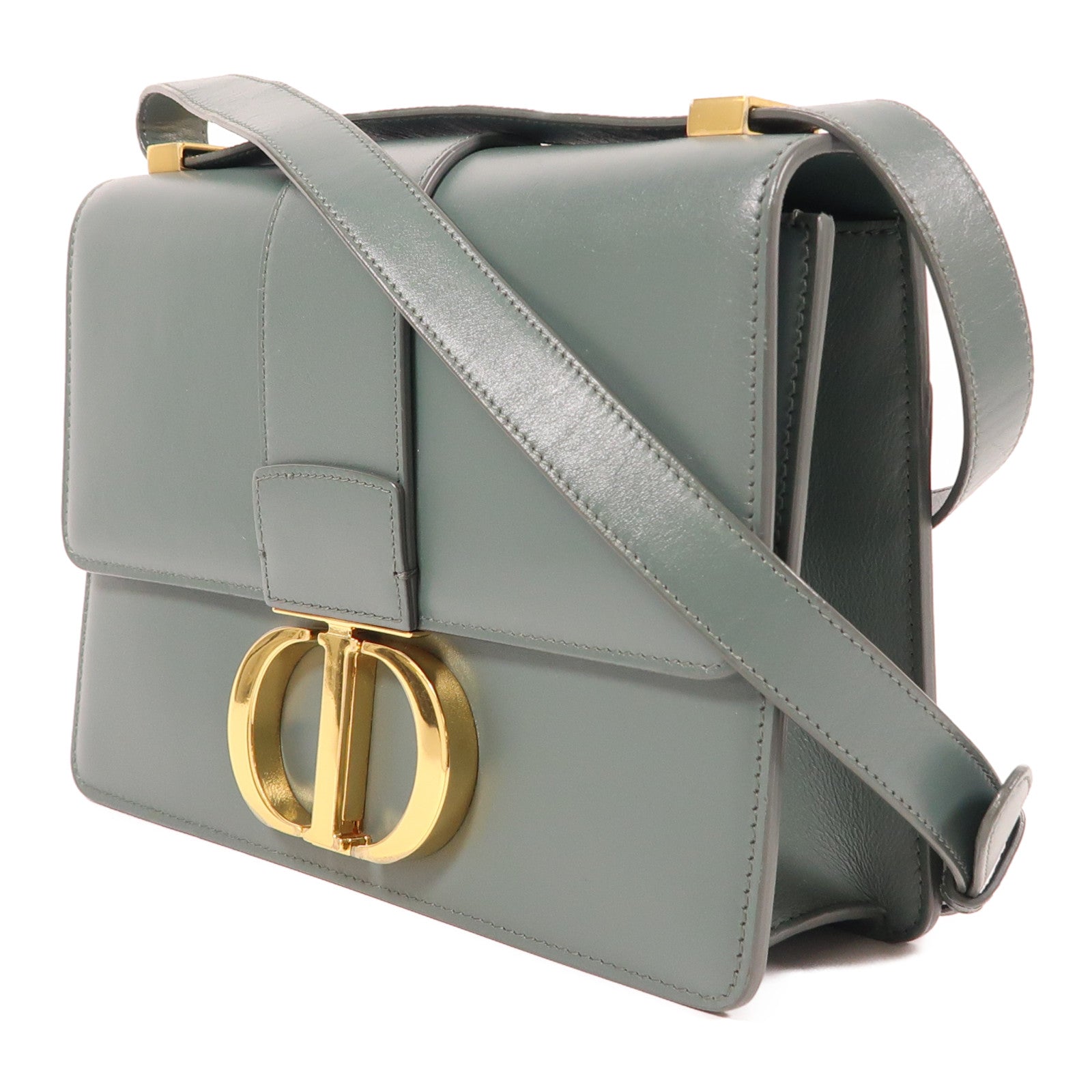 Dior 牛皮皮革30 Montaigne金扣肩背袋