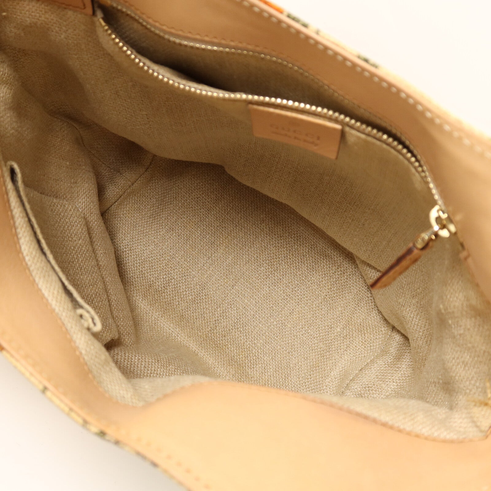 GUCCI 帆布Hand Bag金扣手挽袋