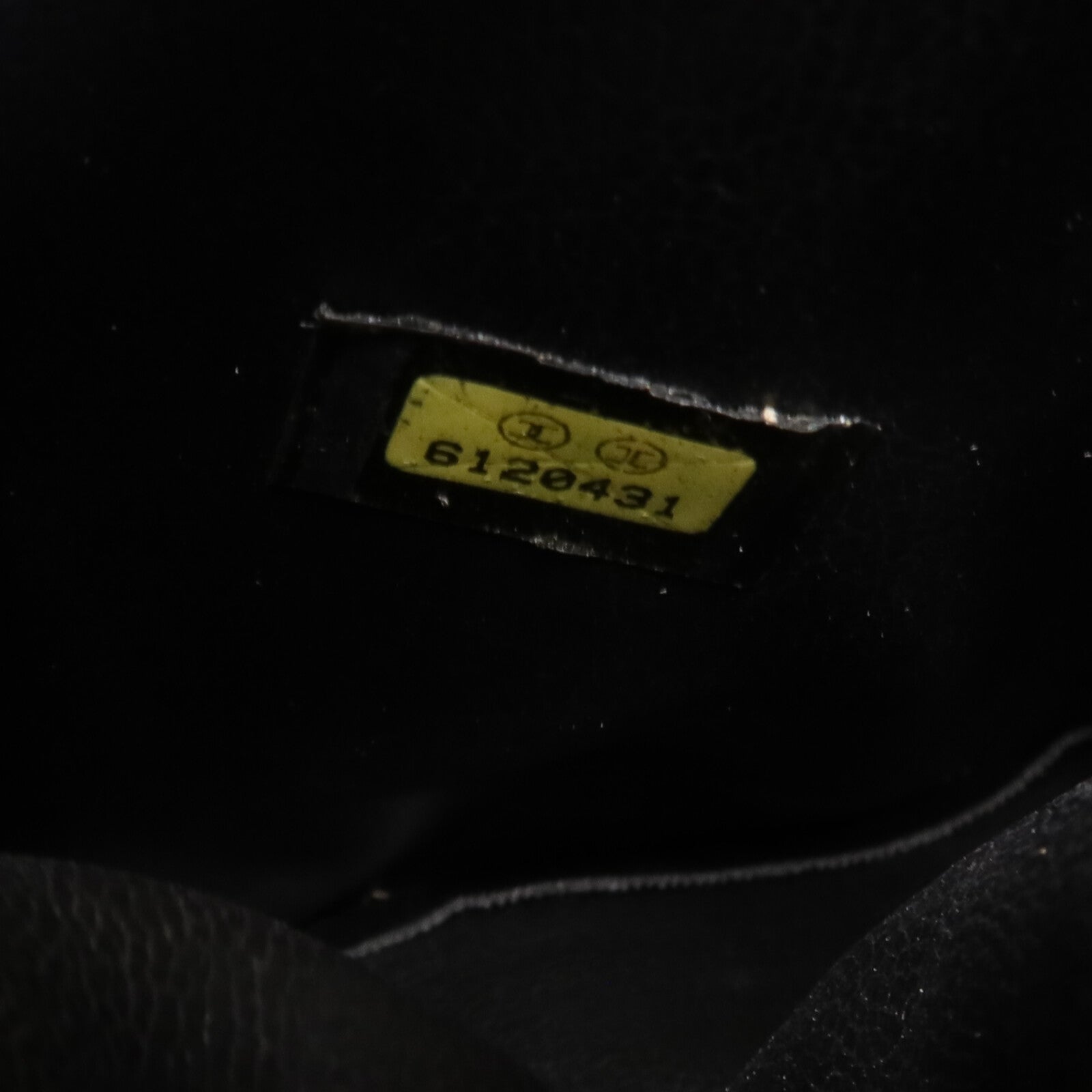 CHANEL 牛皮皮革Vintage Vanity Case金扣手挽袋