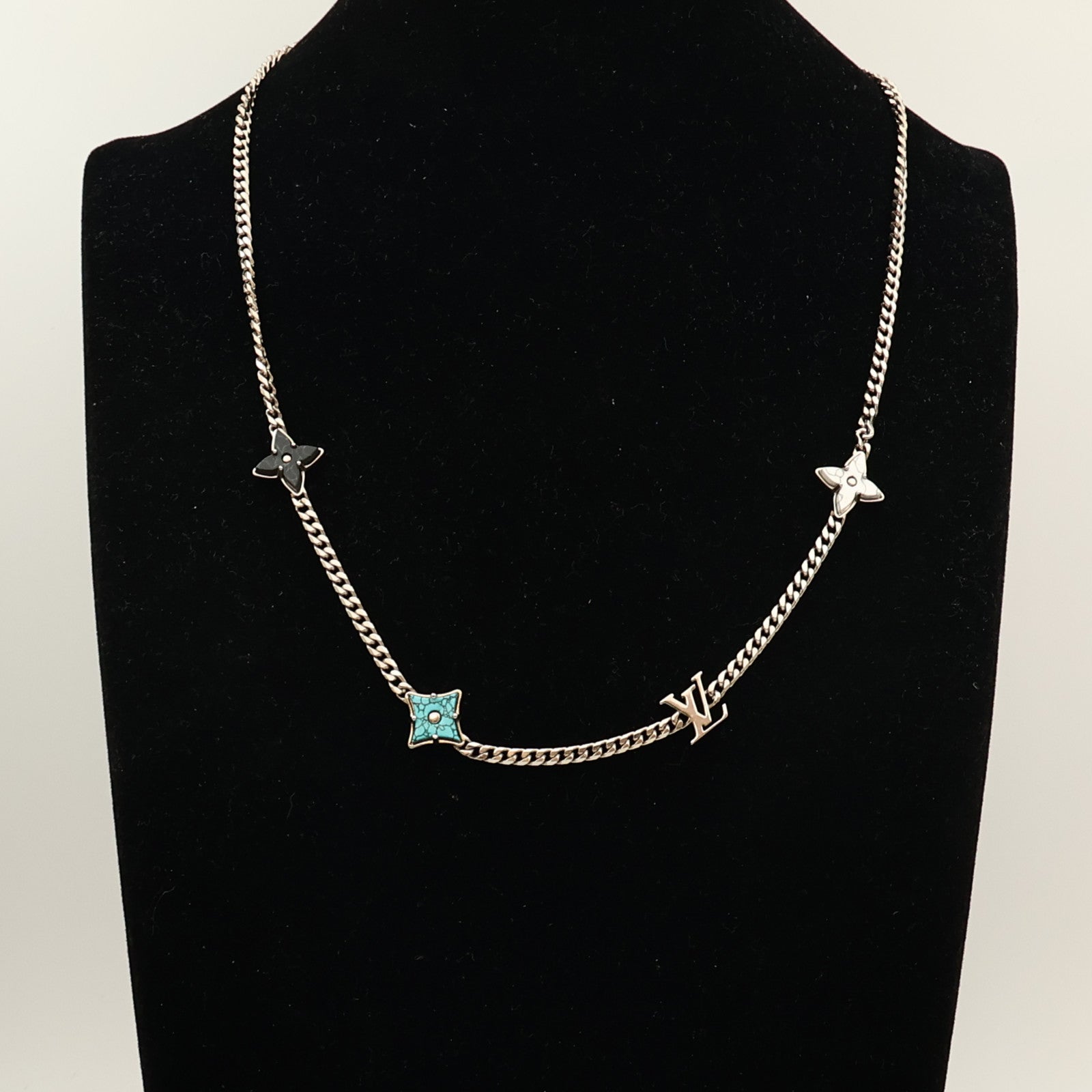 LOUIS VUITTON 金屬Collier Monogram Sunrise項鍊