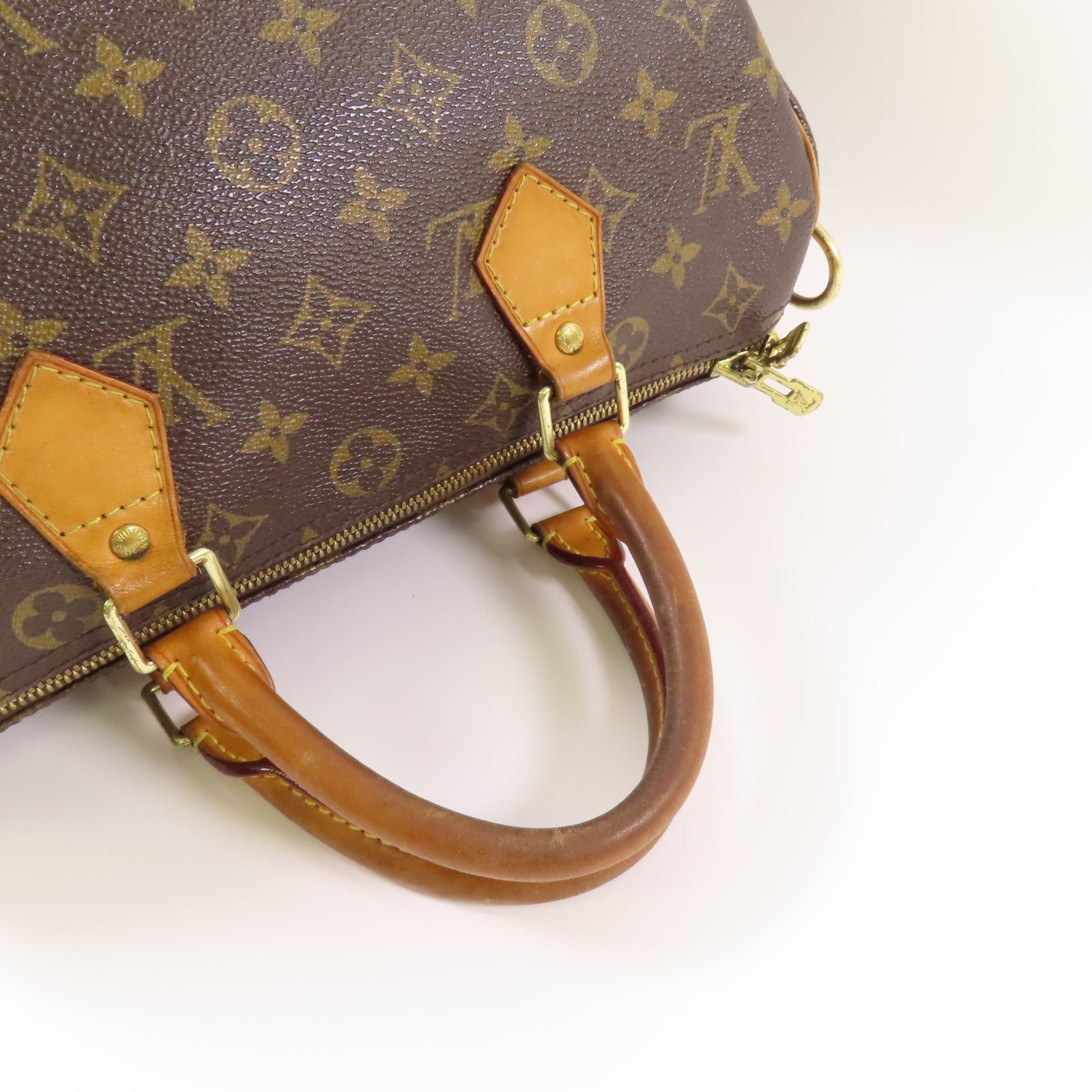 LOUIS VUITTON Monogram Speedy Bandouliere 30金扣手挽肩背兩用袋