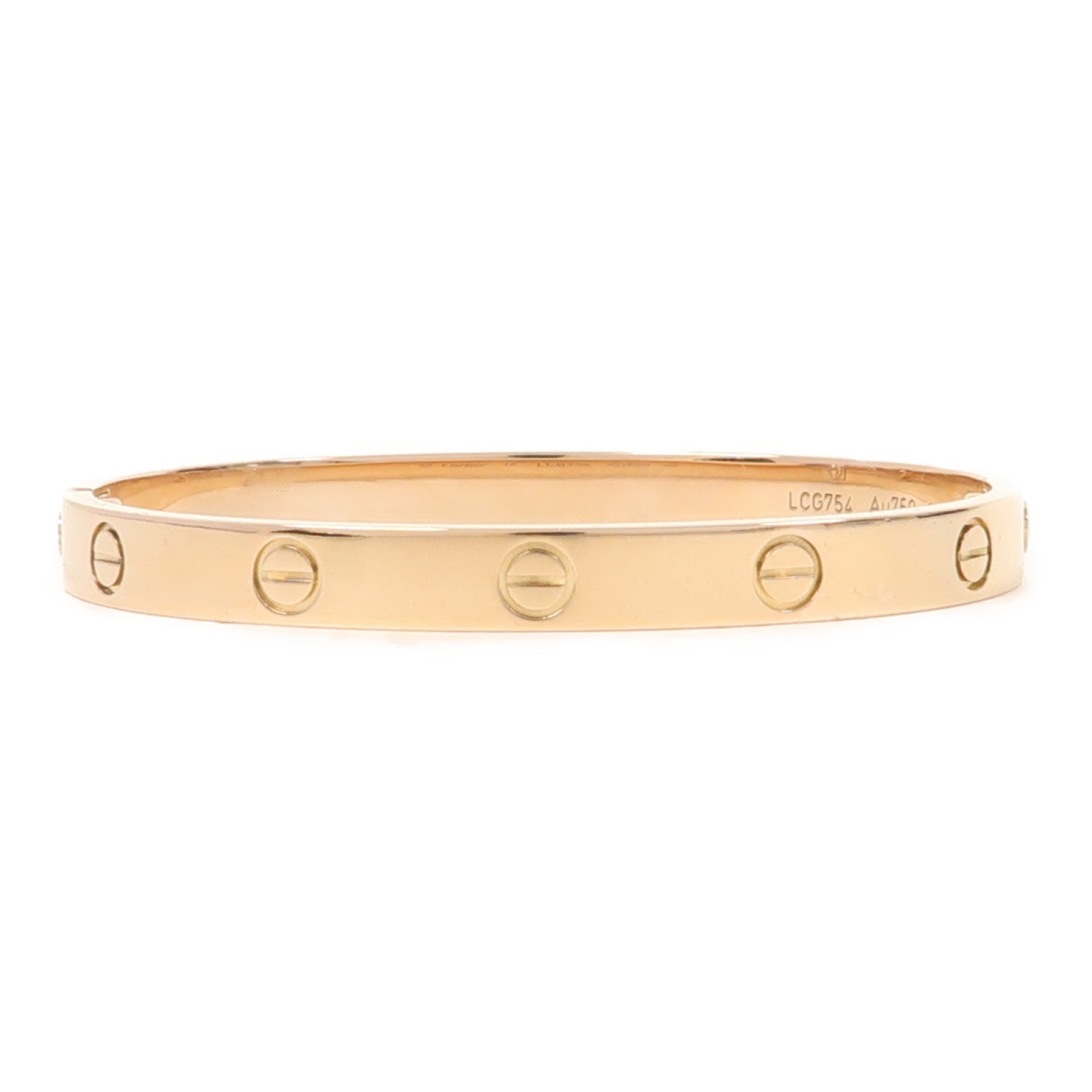 CARTIER 18K玫瑰金Love Bracelet手鐲