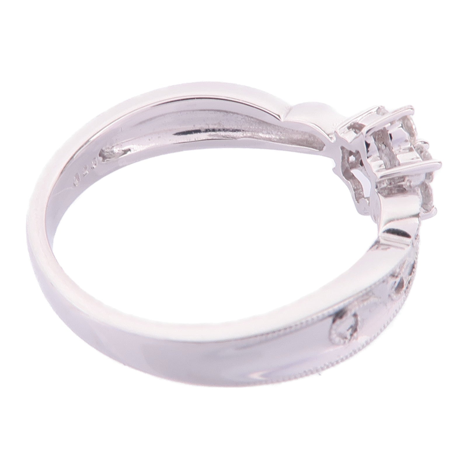 JEWELRY 18K白金Diamond Ring鑽石戒指US#5.75