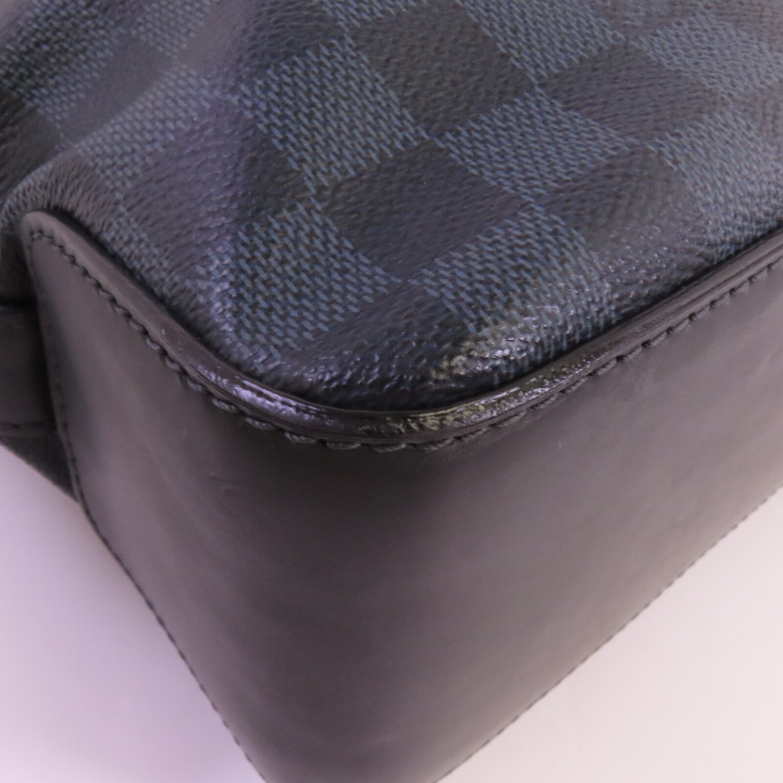 LOUIS VUITTON Damier Cobalt Greenwich手挽肩背兩用袋