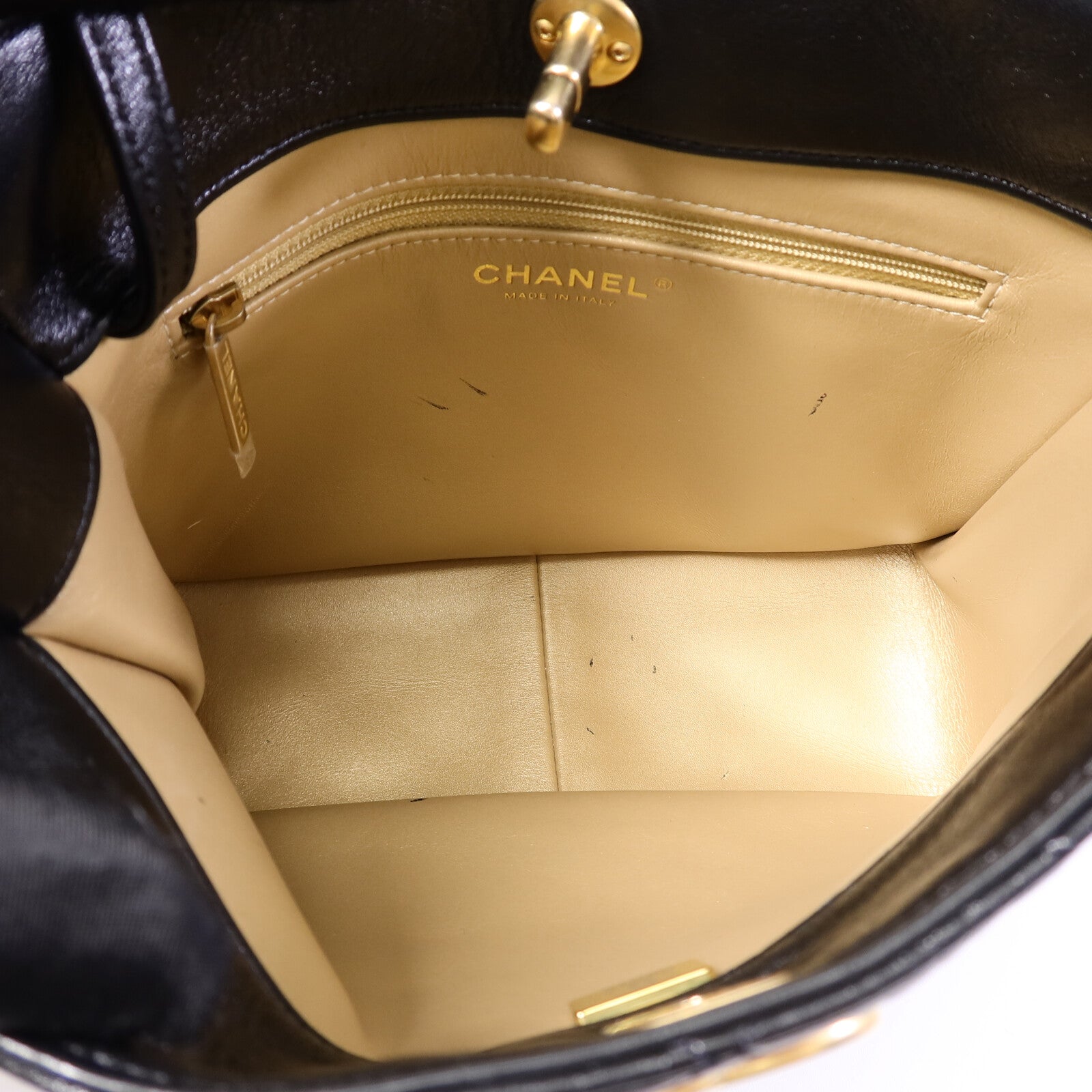 CHANEL 牛皮皮革Shoulder Bag鏈帶肩背袋