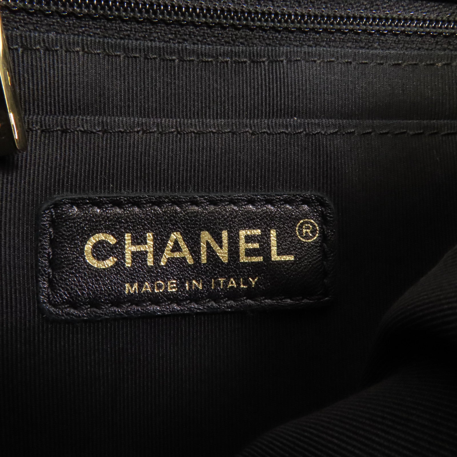 CHANEL 【激減優惠】羊皮皮革Backpack金扣背包