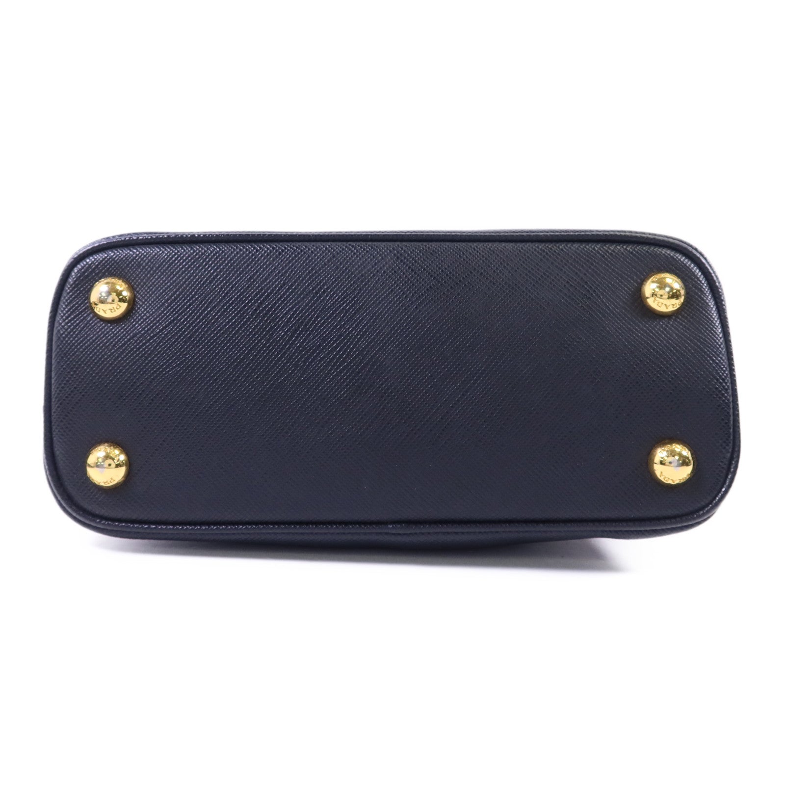 PRADA Saffiano皮革2 Way Shoulder金扣手挽肩背兩用袋