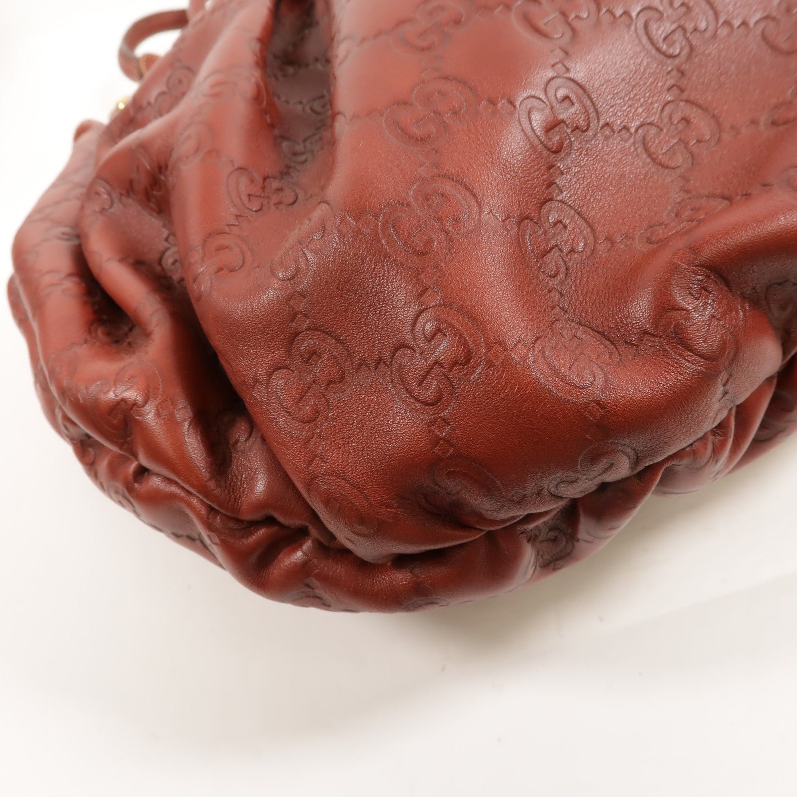 GUCCI 牛皮皮革Guccissima Handbag手挽袋