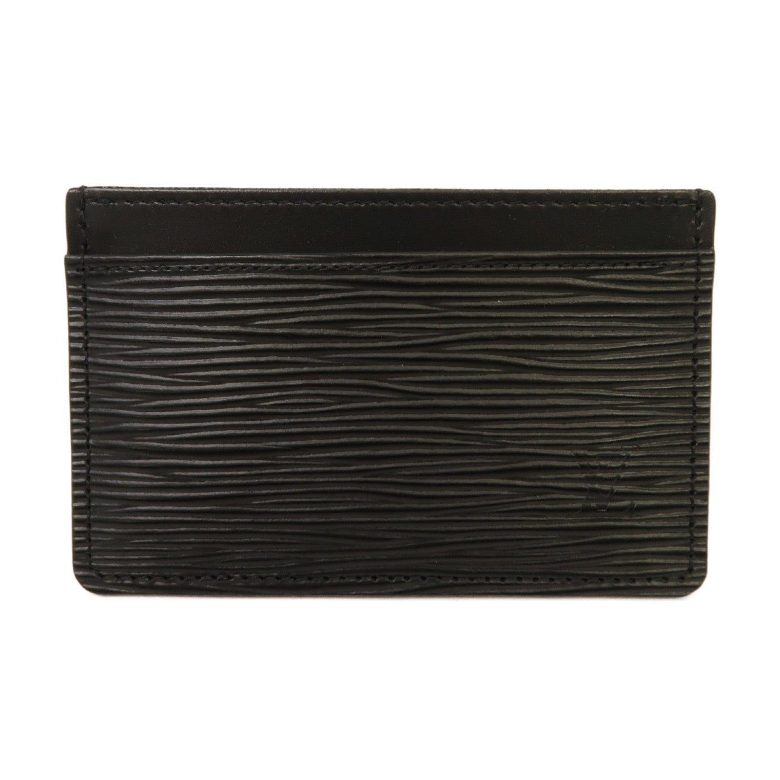 LOUIS VUITTON 【激減優惠】Epi Card Case卡片套黒色