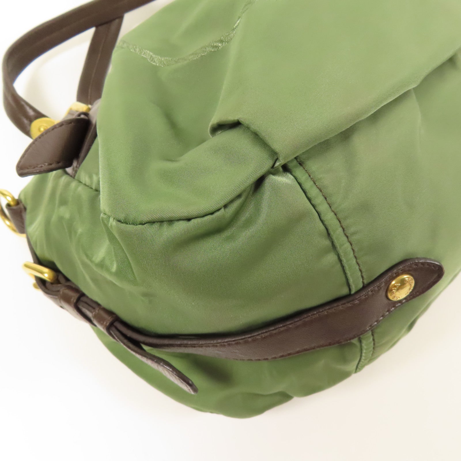 PRADA 尼龍Shoulder Bag金扣手挽肩背兩用袋