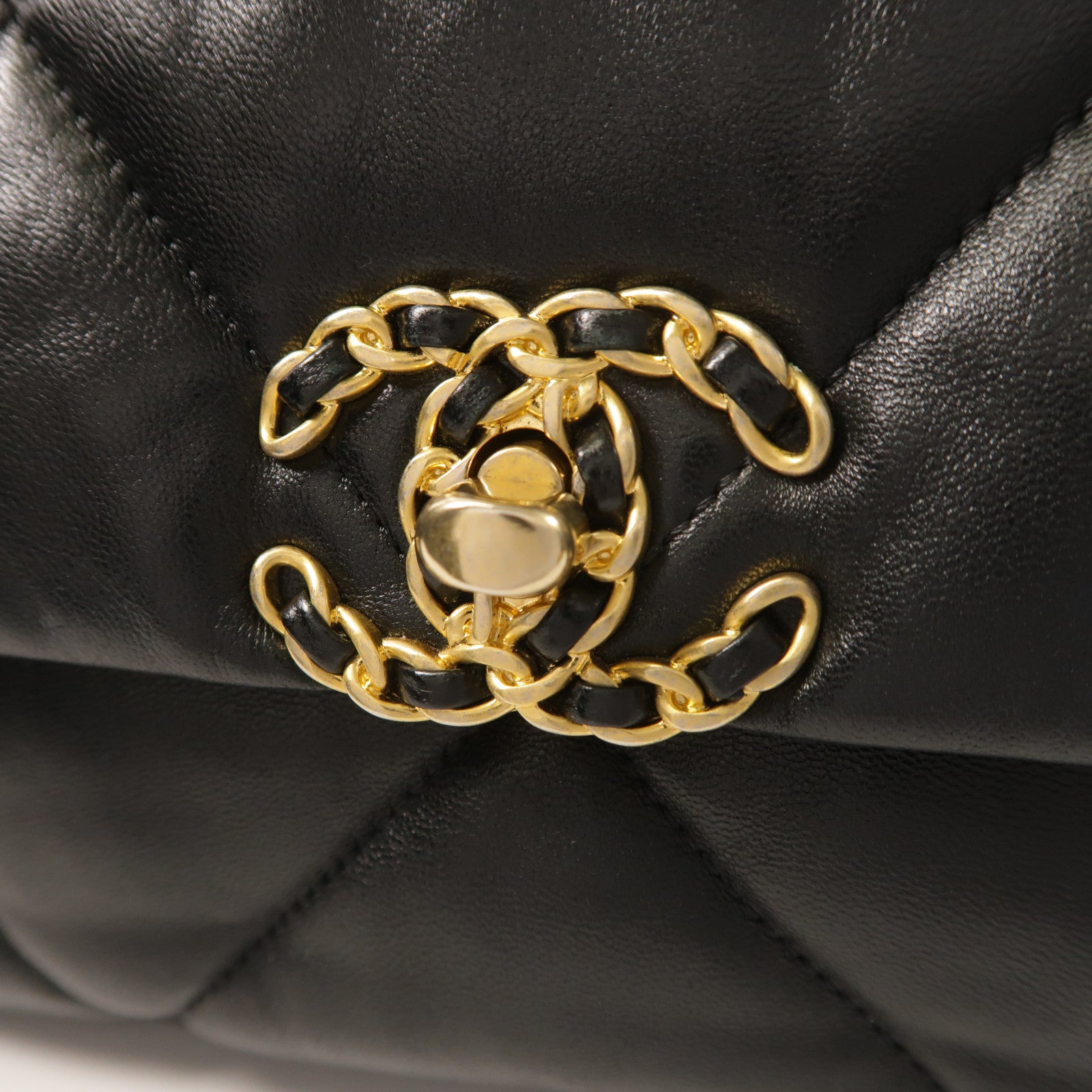 CHANEL 羊皮皮革Chanel 19手挽肩背兩用袋